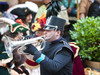 Schütze mit Blasinstrument
