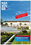 In Kürze erhältlich: Die neue Broschüre "Kongressstadt - Tagen, Kongresse, Events" mit dem Schloss Herrenhausen auf dem Titel.