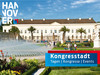 In Kürze erhältlich: Die neue Broschüre "Kongressstadt - Tagen, Kongresse, Events" mit dem Schloss Herrenhausen auf dem Titel.