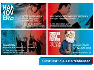 Plakatmotiv KunstFestSpiele Herrenhausen