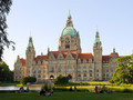 Neues Rathaus mit Maschsteich