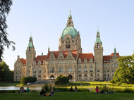 Neues Rathaus mit Maschsteich