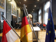 Einbürgerungszeremonie im Neuen Rathaus