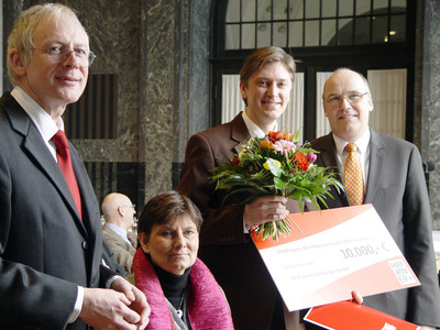 Thomas Walter, Andrea Hammann, Jurij Deperschmidt und Jörg Mahnke