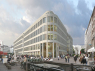 Projektion des zukünftigen Kröpcke Centers