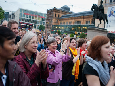applaudierendes Publikum