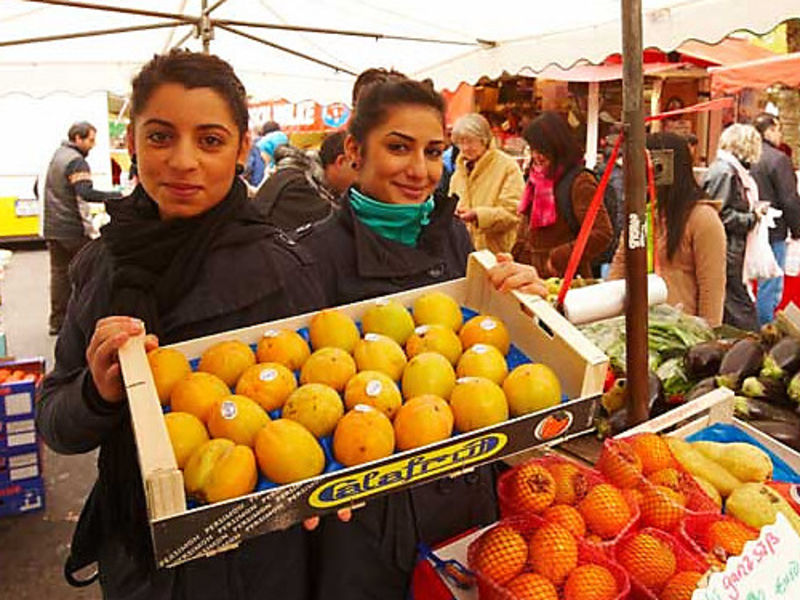 Wochenmarkt auf dem Klagesmarkt