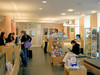 Innenansicht der Tourist Information.