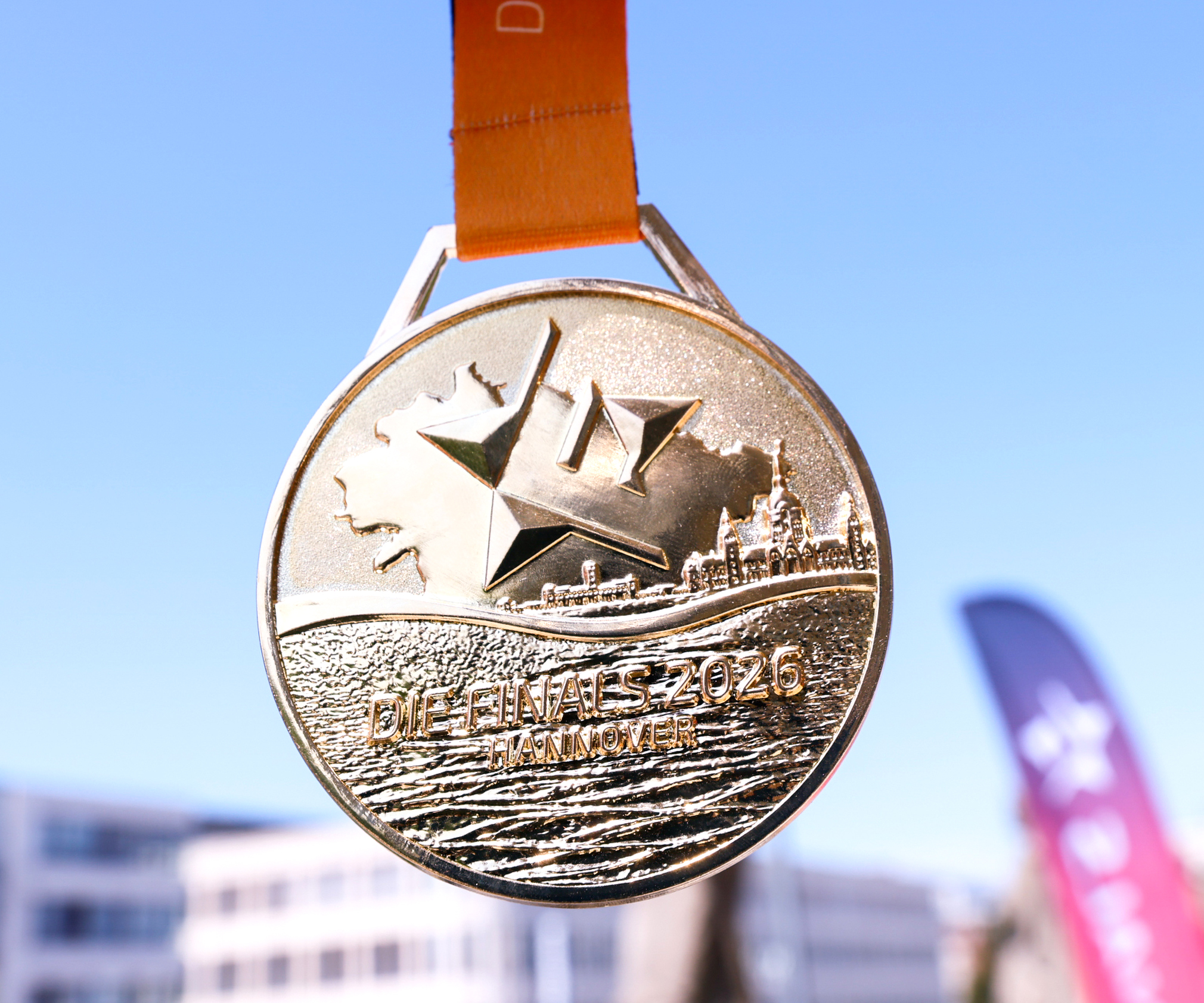 Medaillen der Finals 2026 Hannover