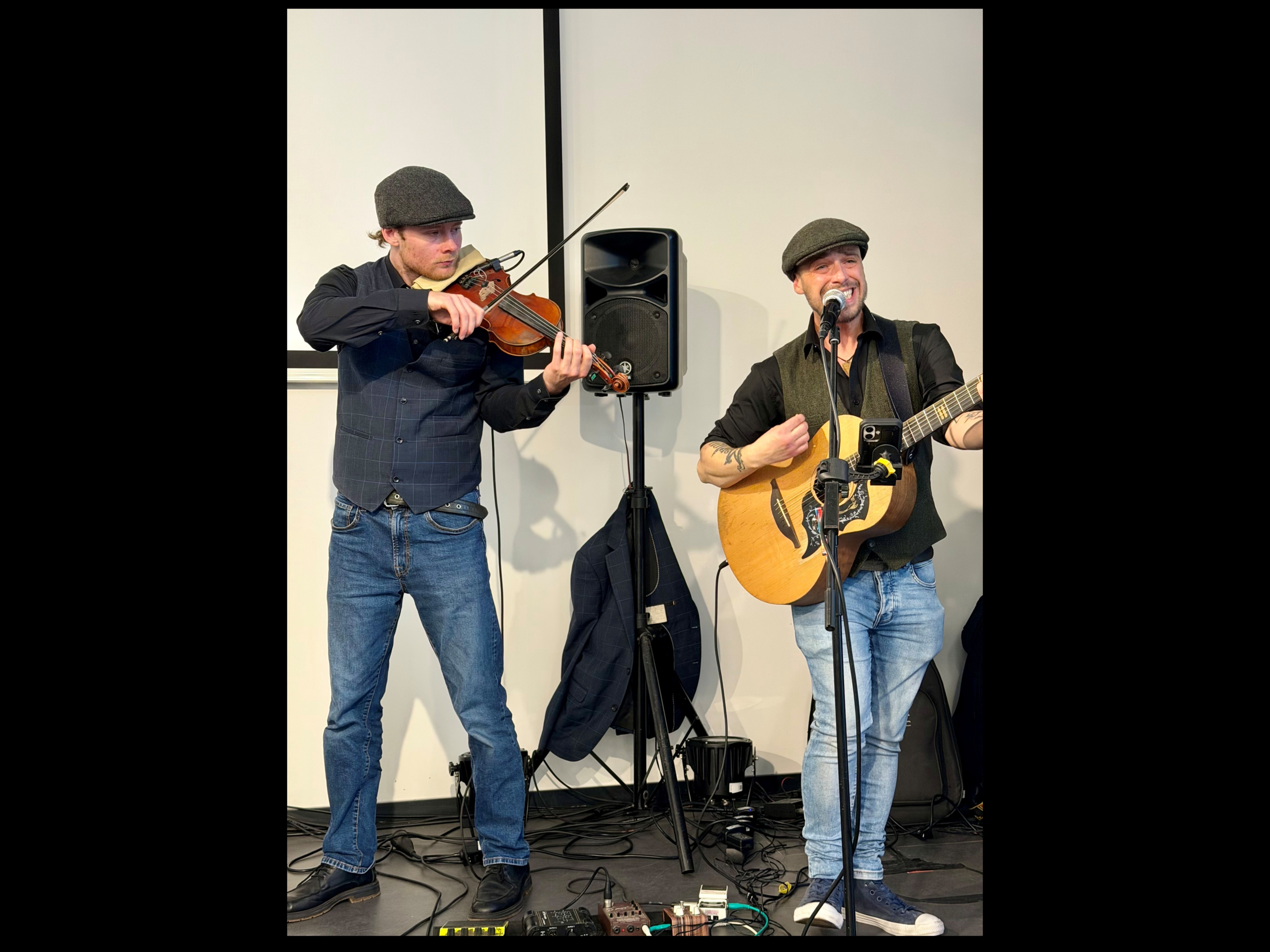 Band Peaky Pluckers, Hannover, Veranstaltung zu Gast bei Freunden