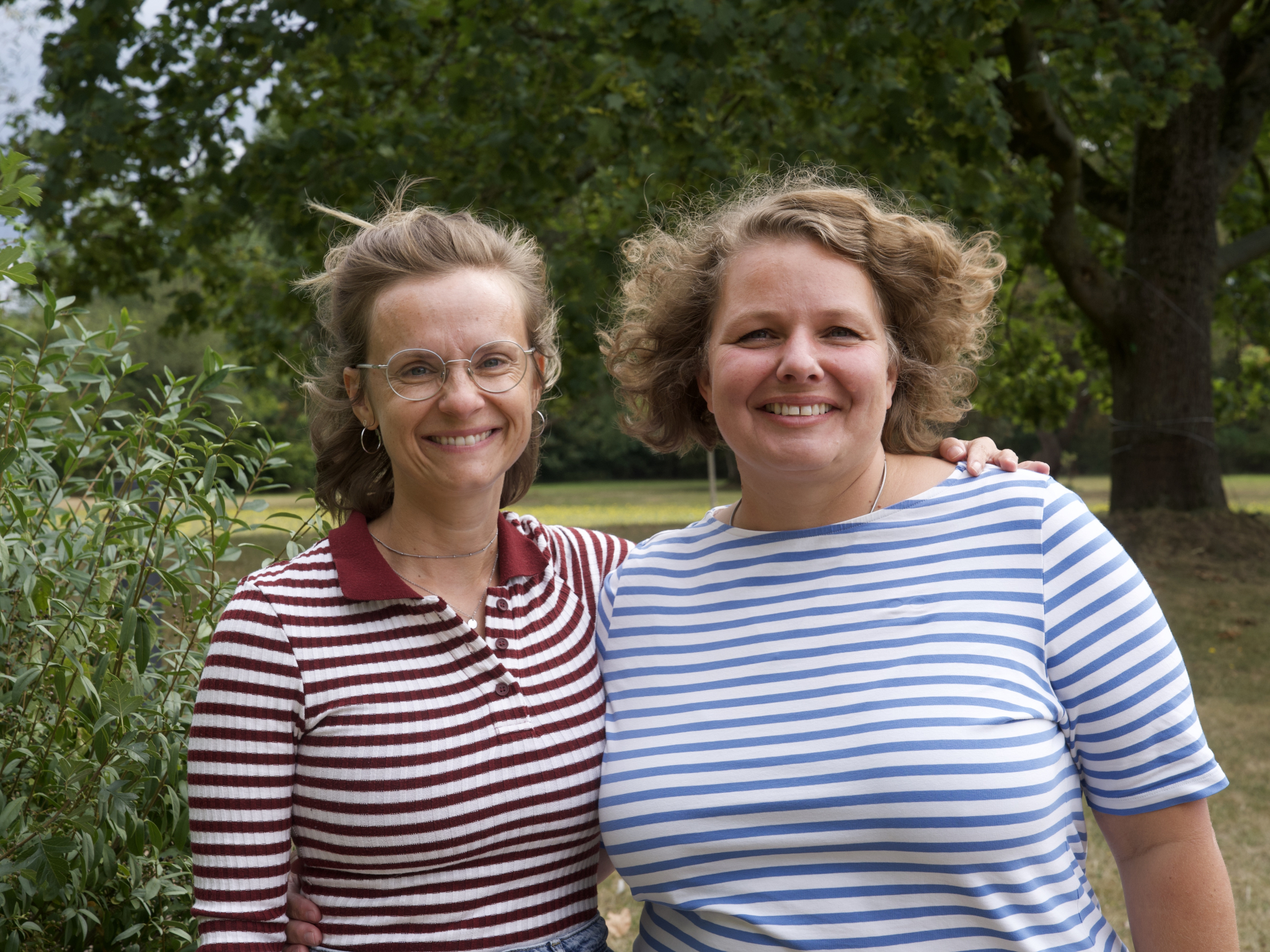 Portrait zweier Frauen