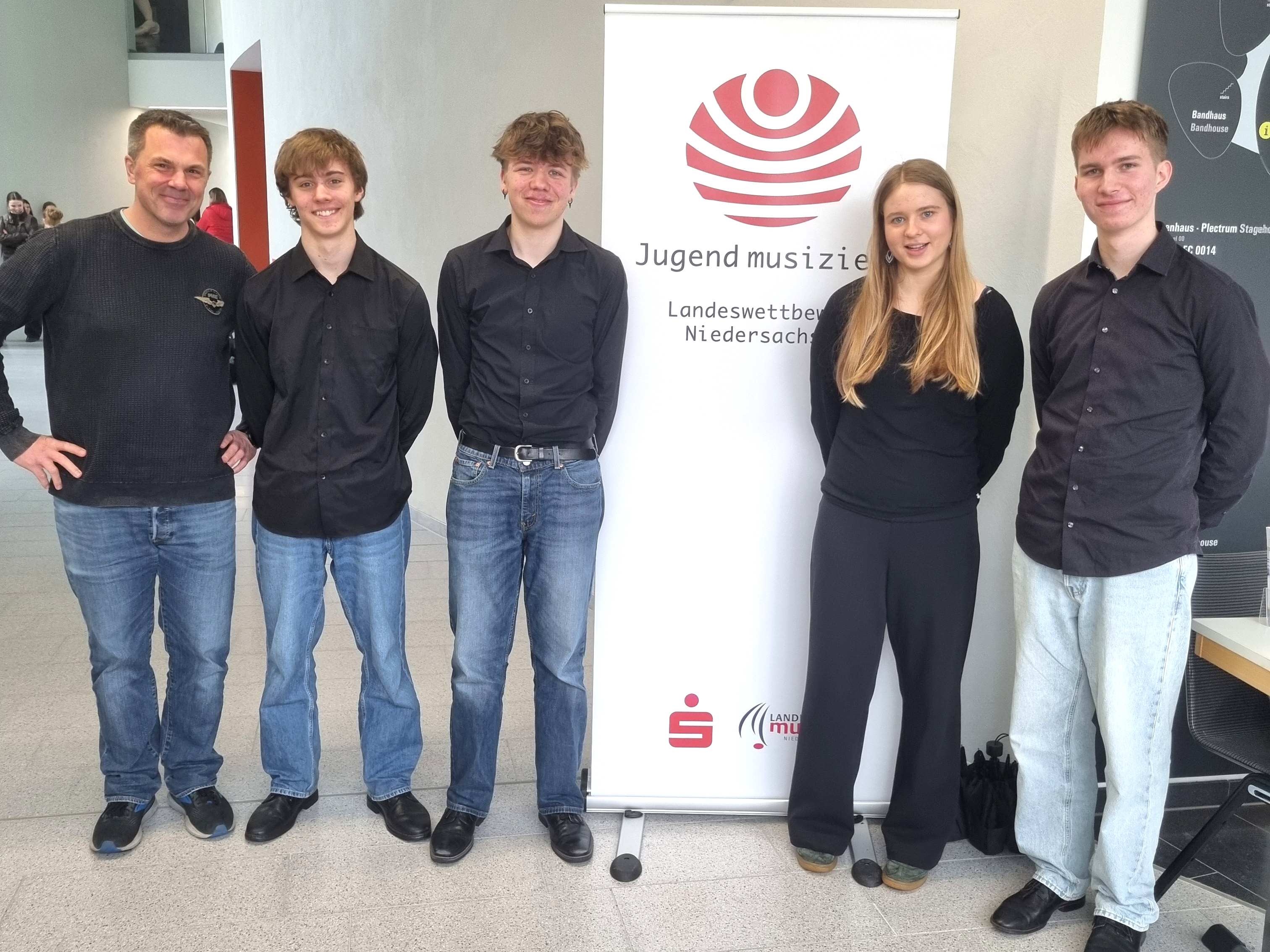 Landeswettbewerb &bdquo;Jugend musiziert&ldquo; 2026: Posaunenquartett