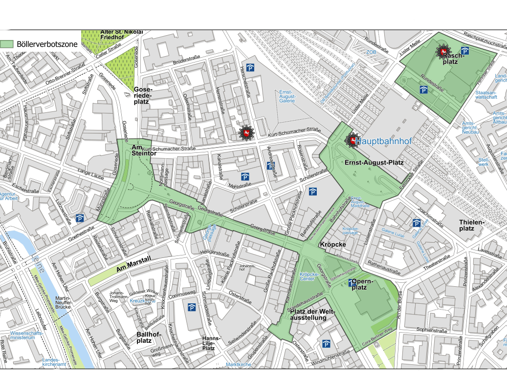 B&ouml;llerverbotszonen-Karte