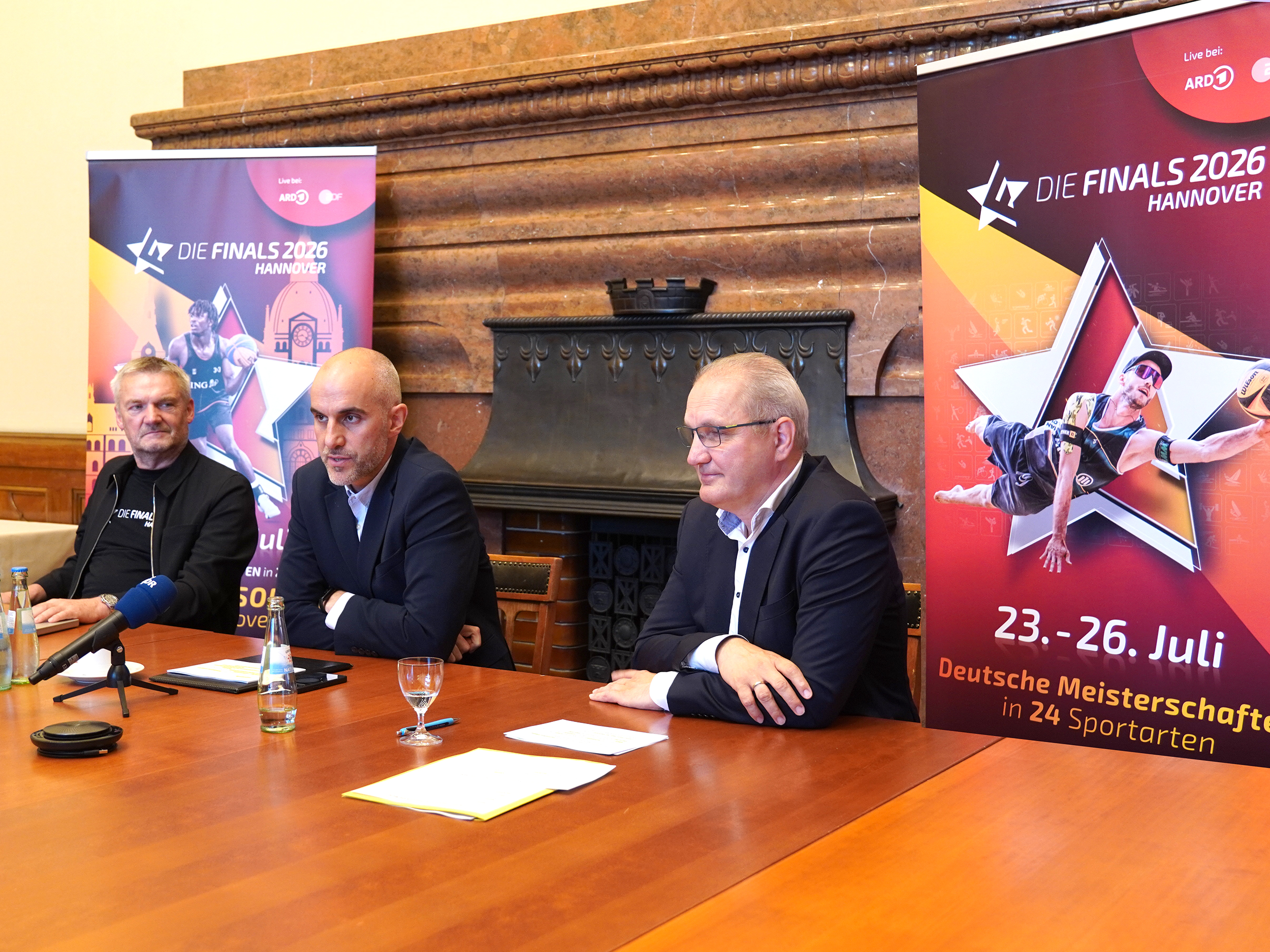 Pressekonferenz zur Pr&auml;sentation der Evaluationsergebnisse zu den Finals 2026 in Hannover