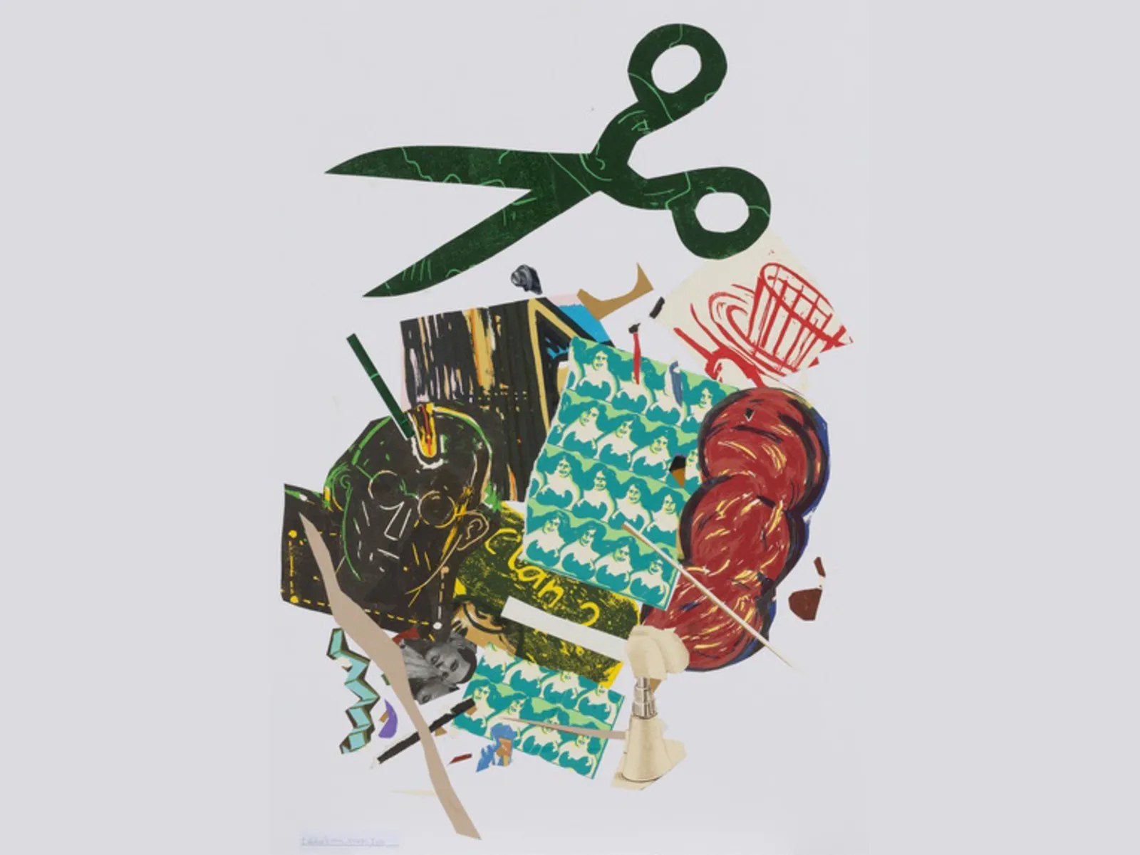 Collage von Siegfried Neuenhausen