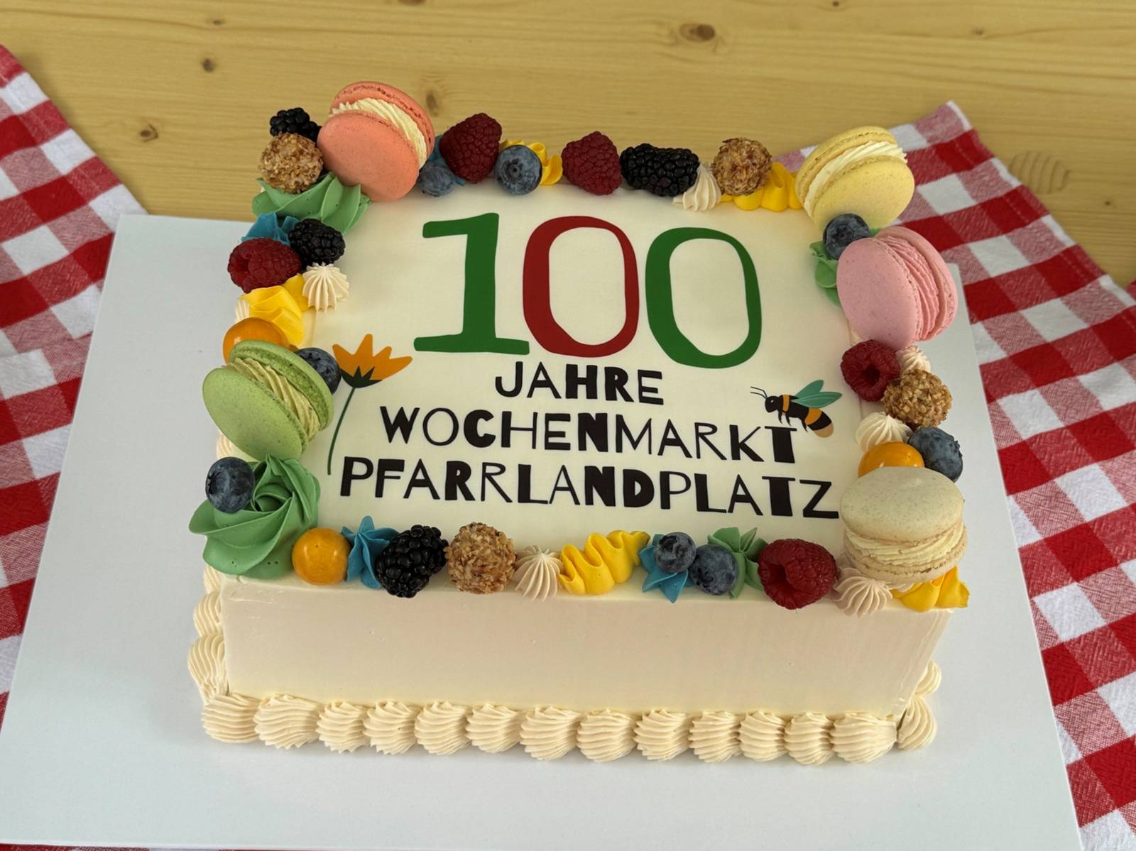 Eine Torte.