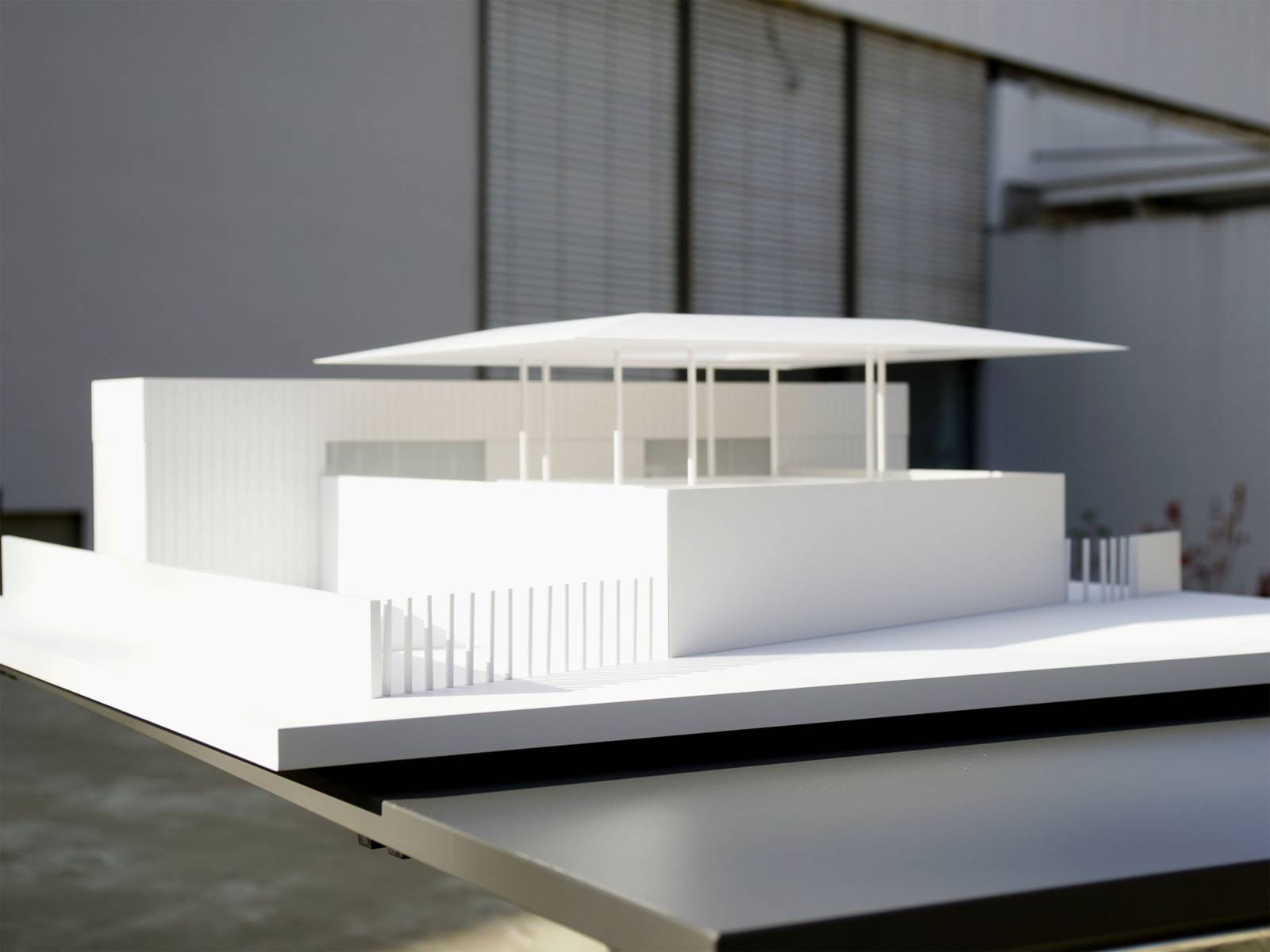 Lichtinstallation von James Turrel (Entwurfsmodell)