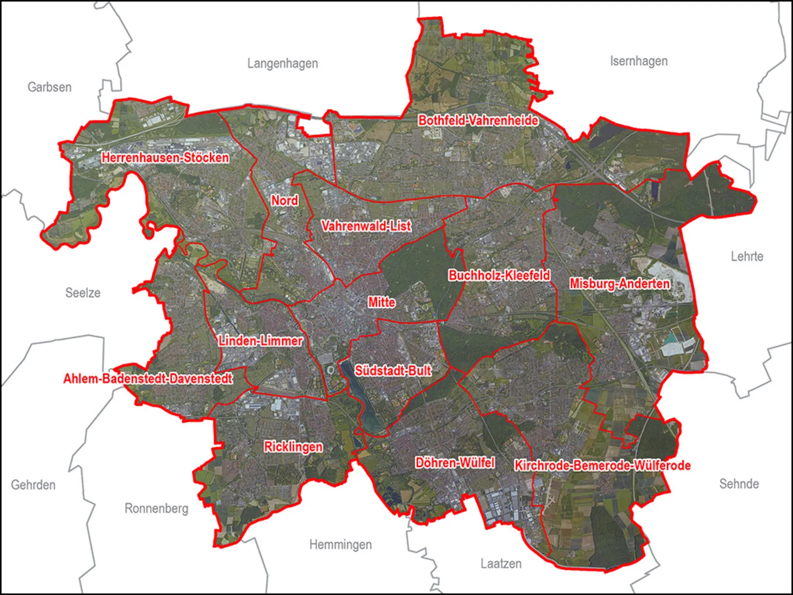 Mini-Luftbildkarte