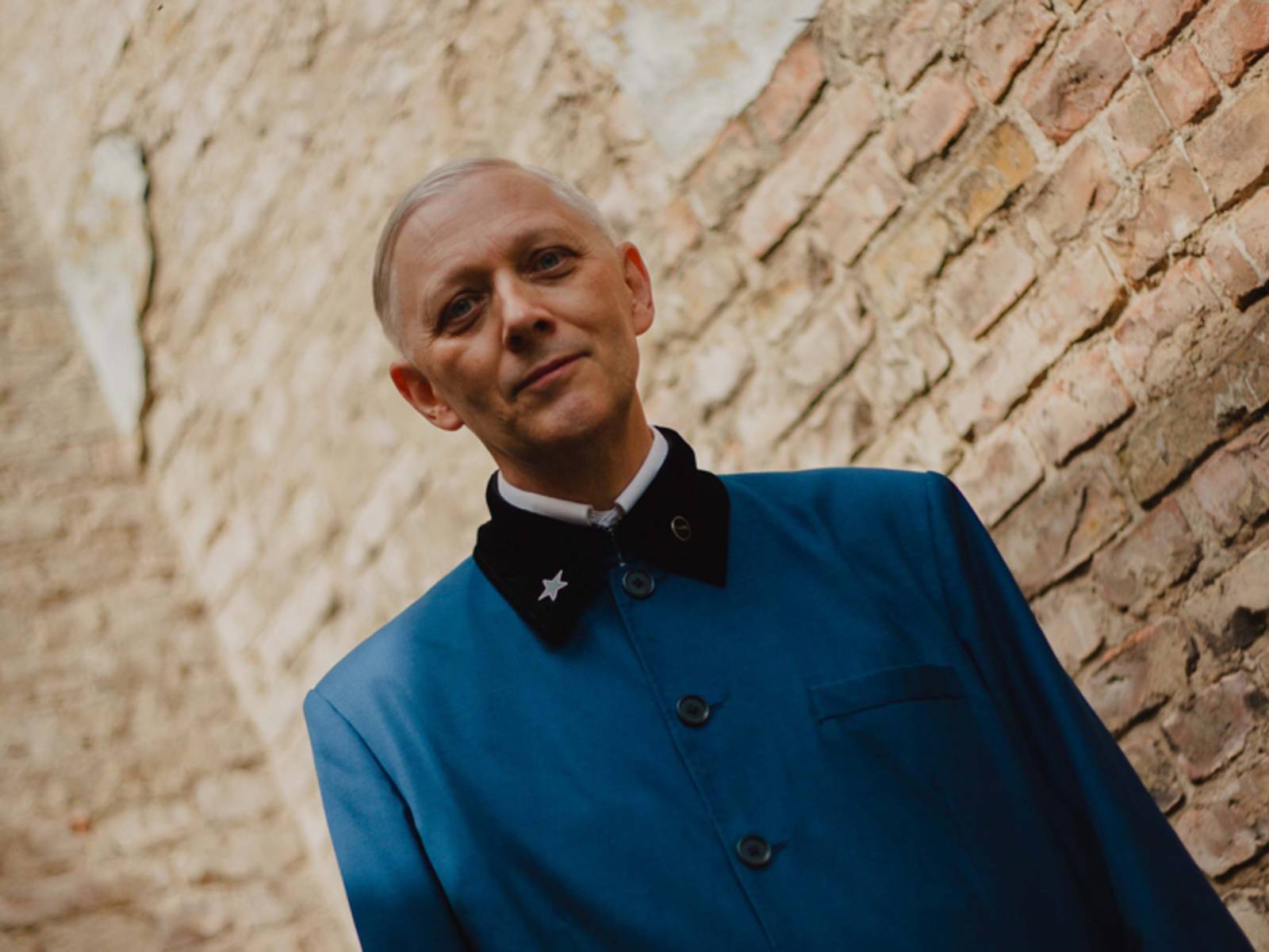 Der englische Musikproduzent, Musiker und Autor Mark Reeder