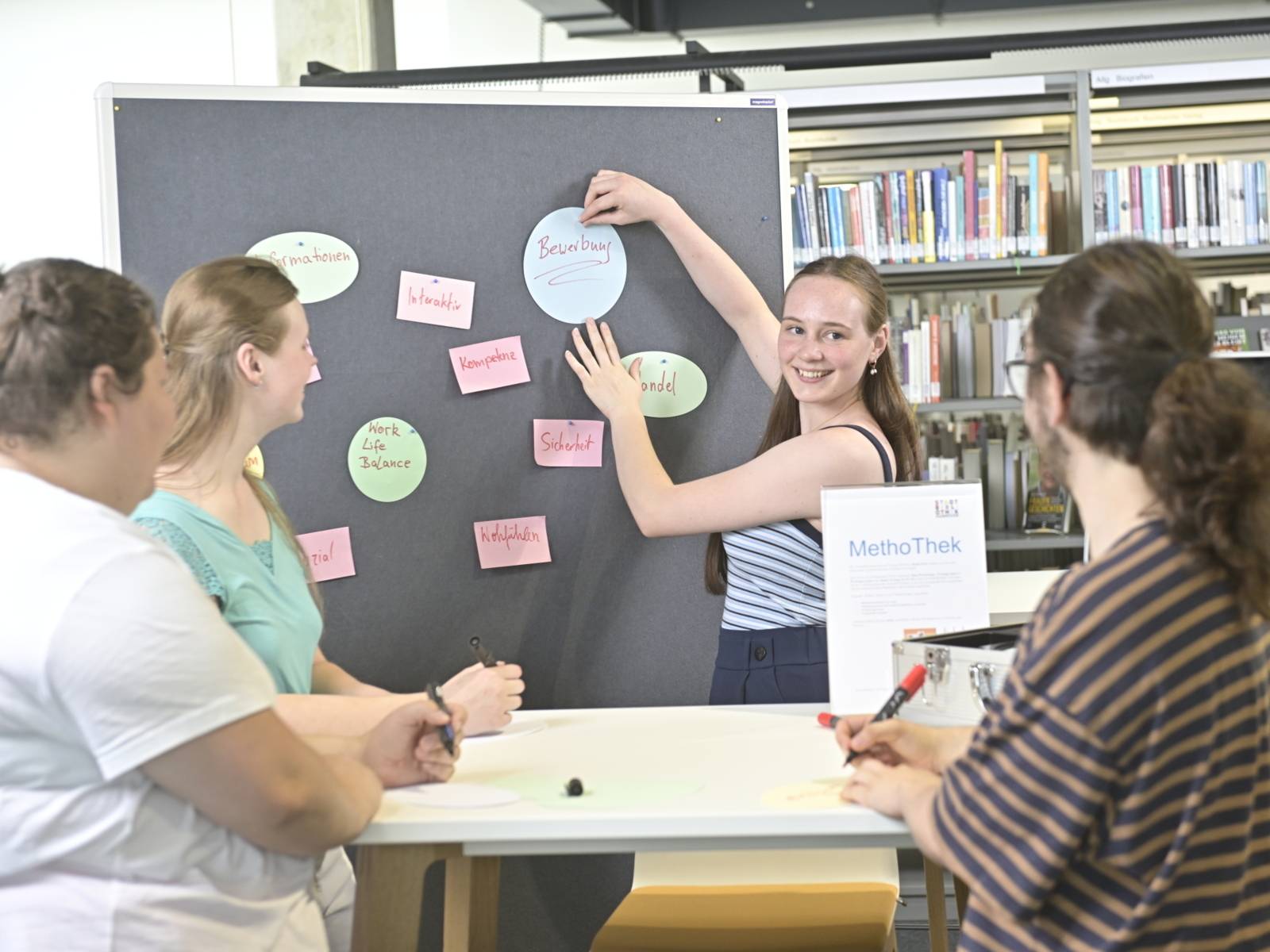 Auszubildende der Stadtbibliothek Hannover