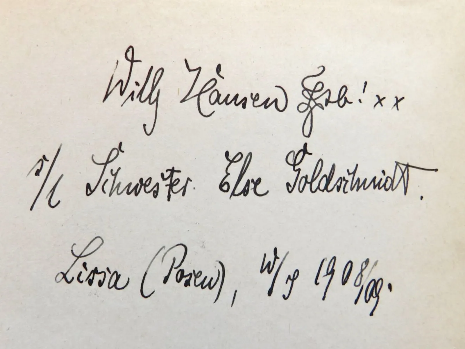 Hausen, Willy