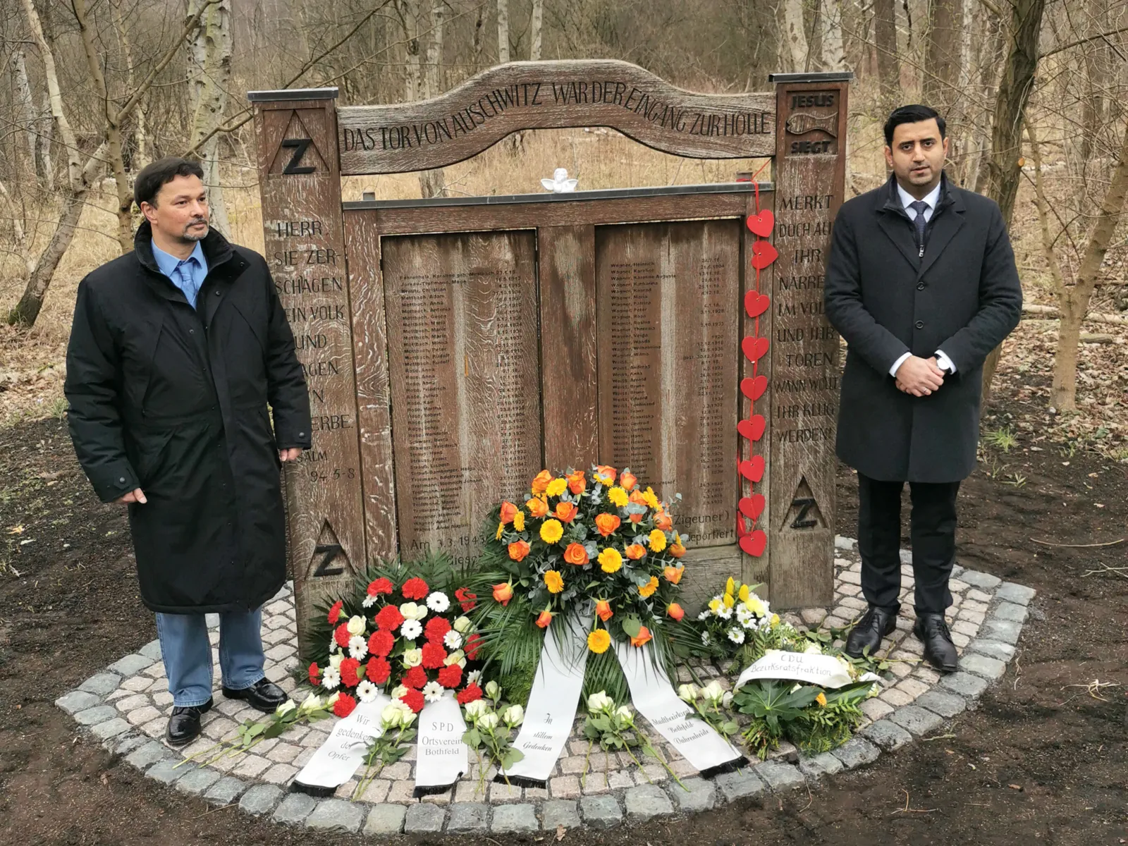 Gedenken des Stadtbezirksrates Bothfeld-Vahrenheide an deportierte Sinti