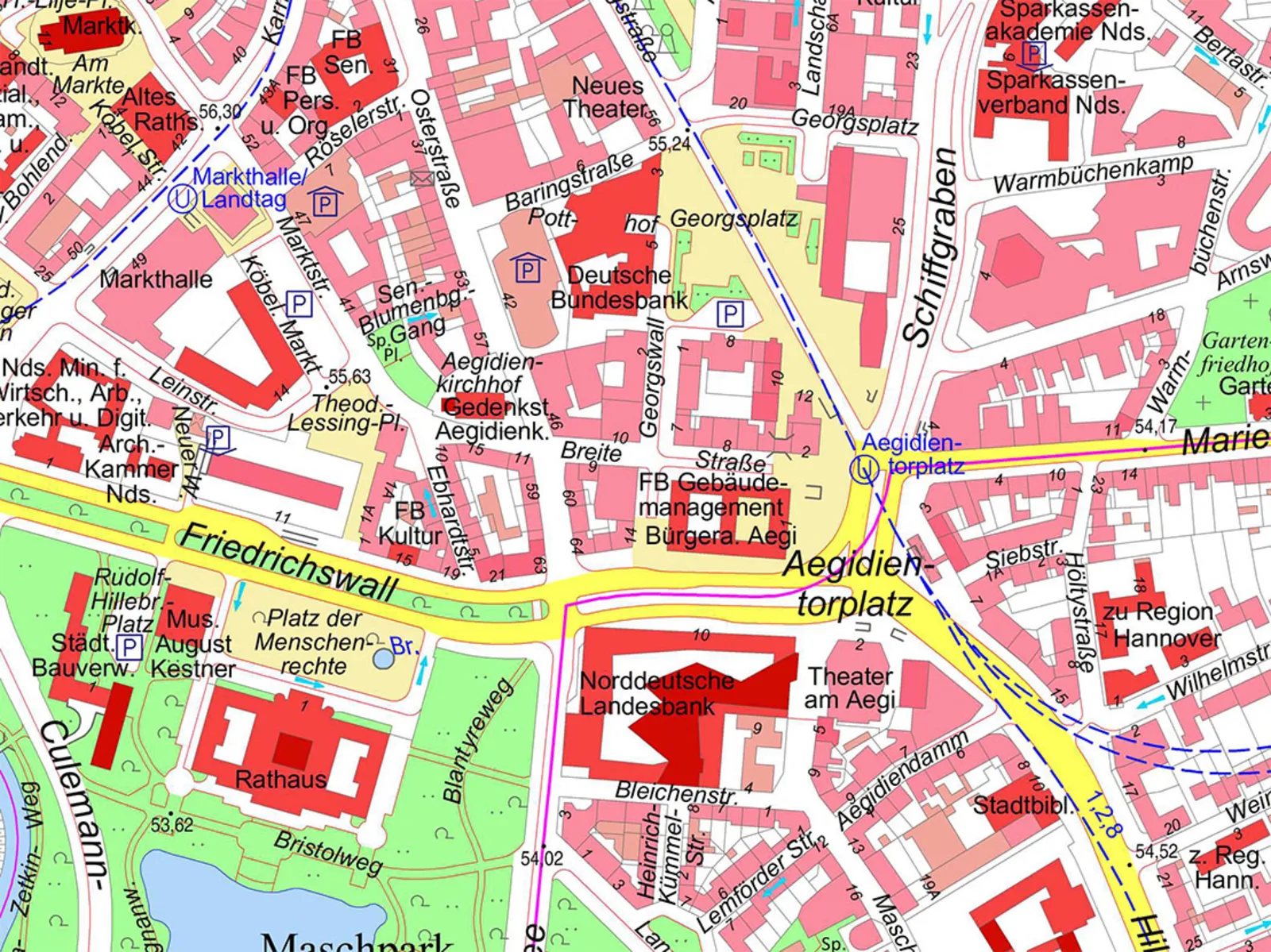 Stadktarte 5000