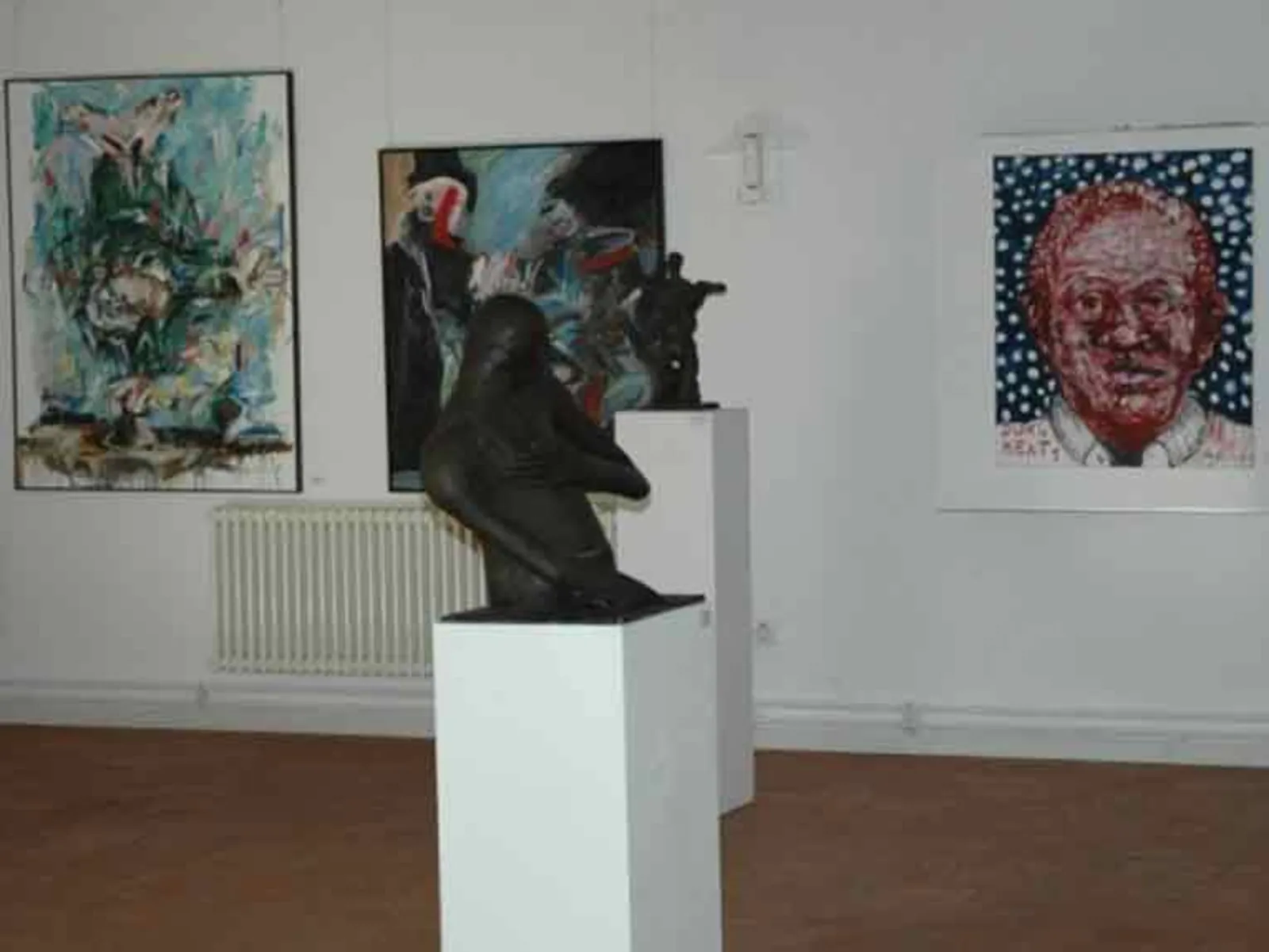 Ausstellungsraum im Kunstverein Neustadt am Rübenberge