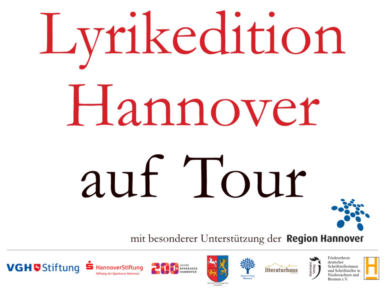 Lyrikedition Hannover auf Tour
