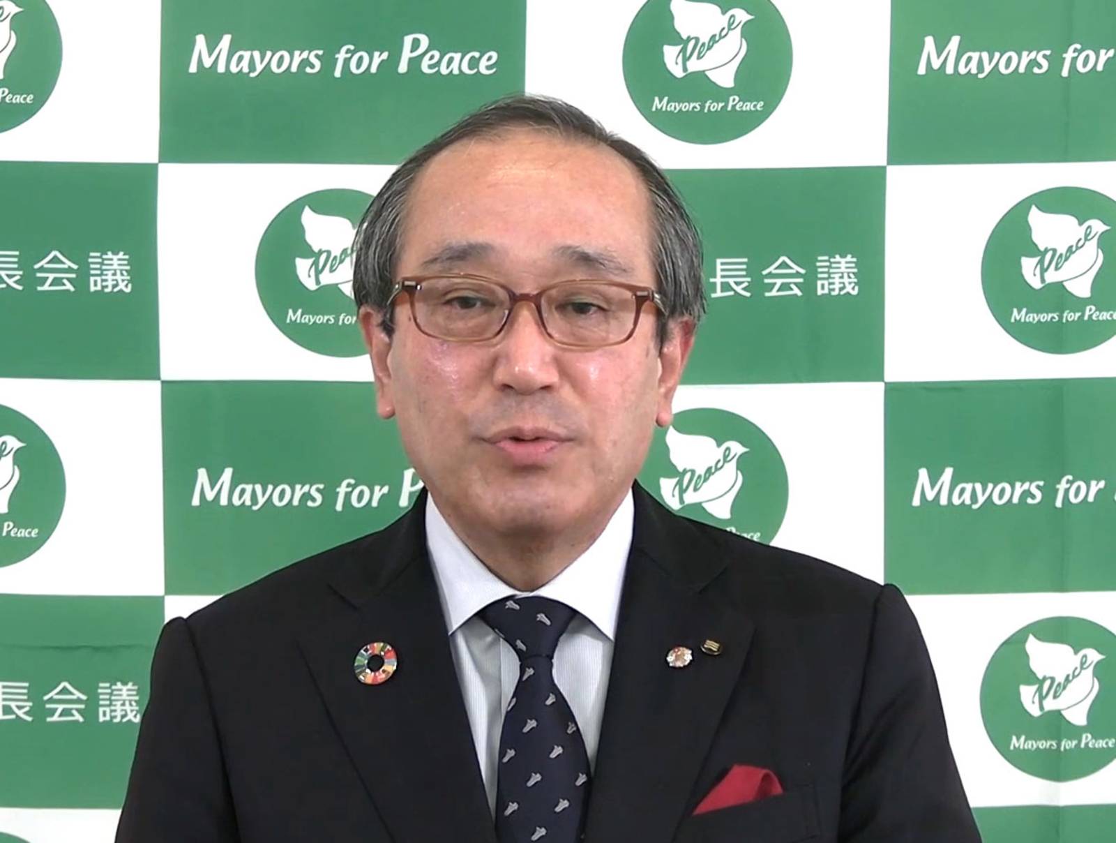 Matsui Kazumi, President Mayor of Hiroshima