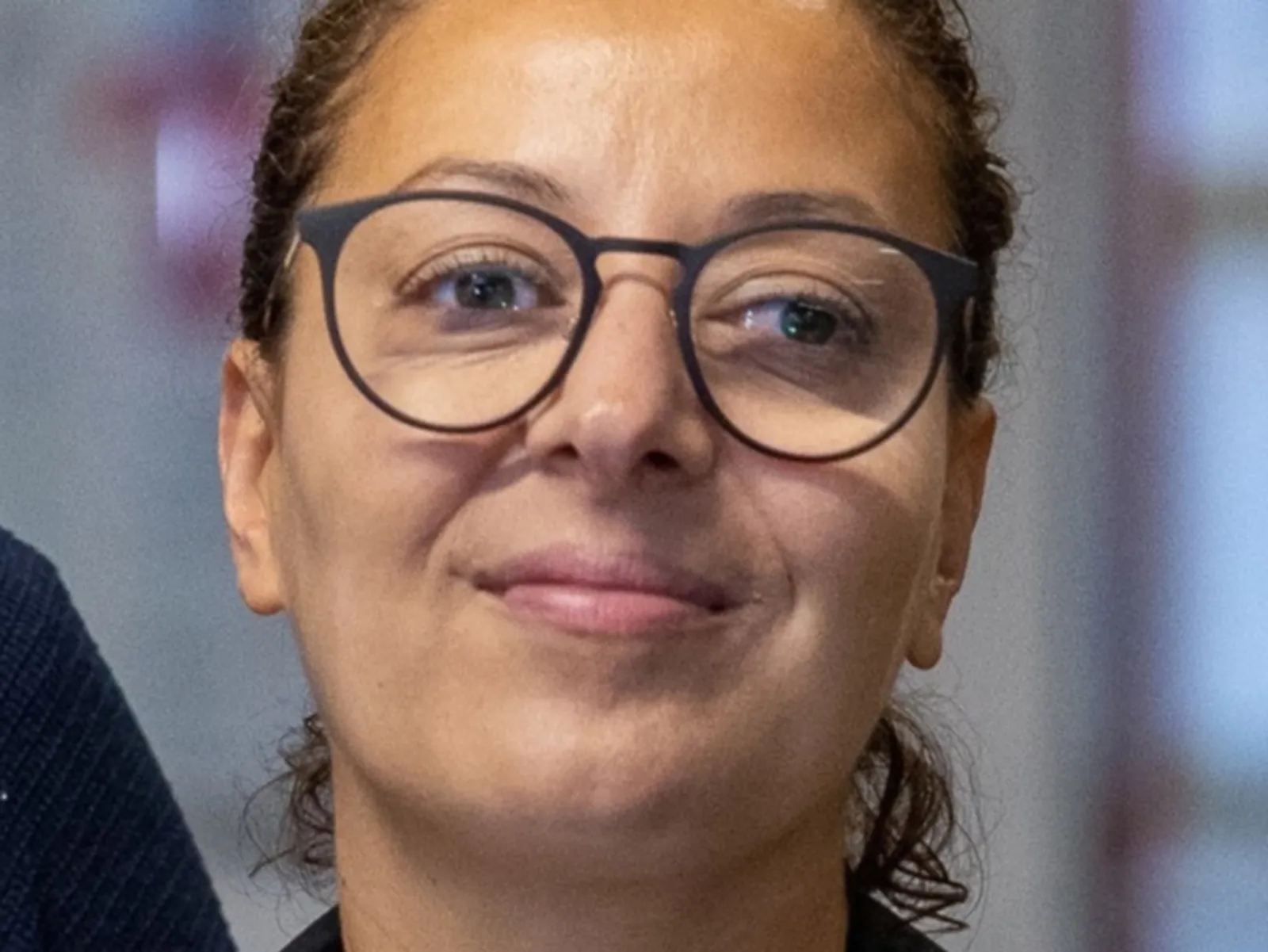 Die pal&auml;stinensisch-deutsche Aktivistin  Jouanna Hassoun