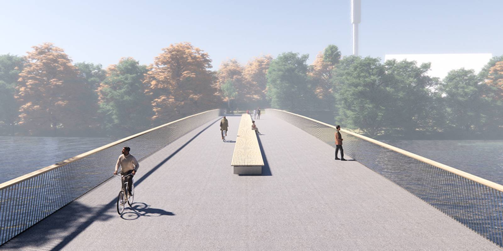 Visualisierung einer Br&uuml;cke.