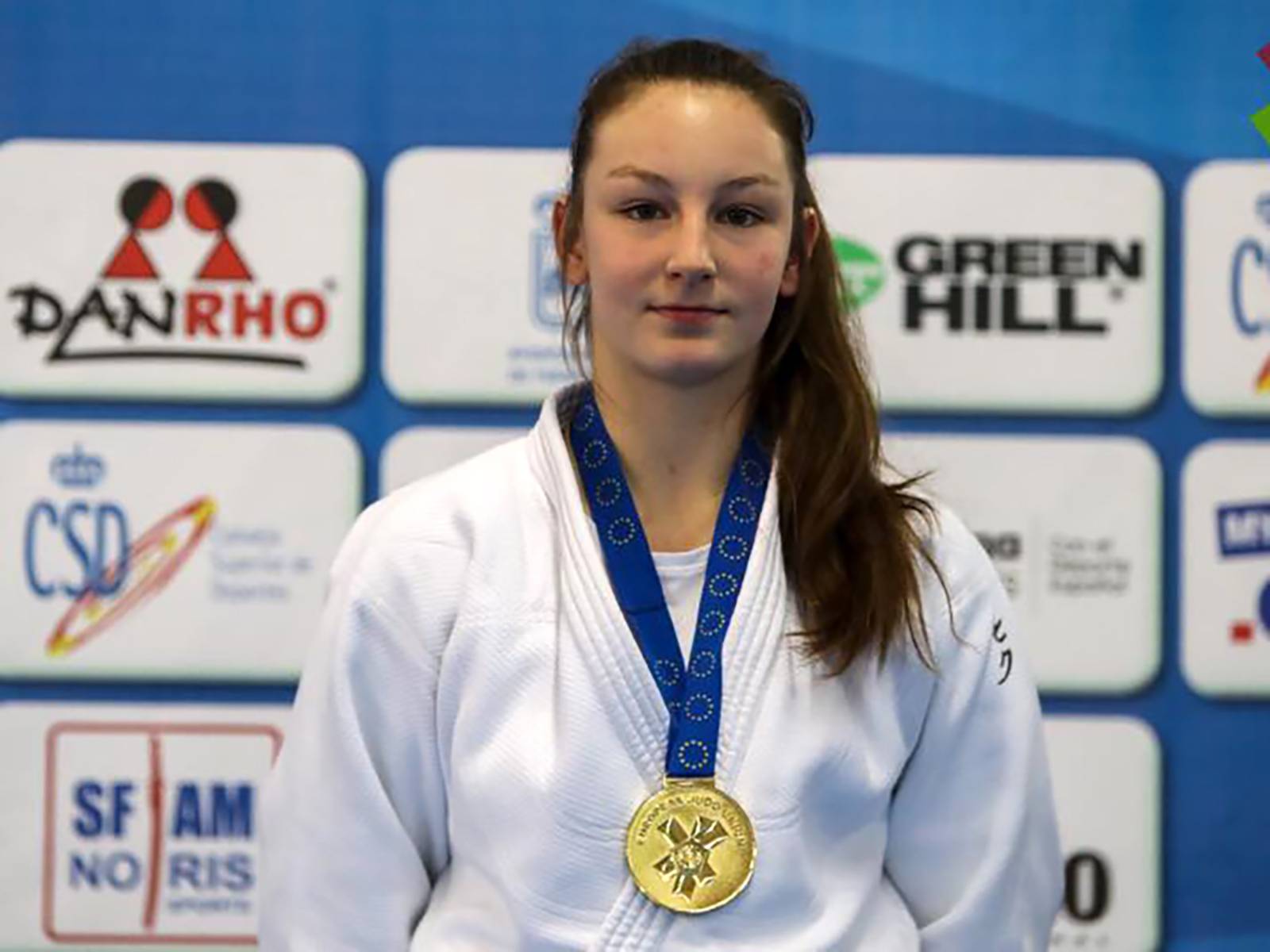 Anna Monta Olek, Judoka (bis 78 kg), die 2025 bei den Welt- und Europameisterschaften jeweils die Silbermedaille gewann.