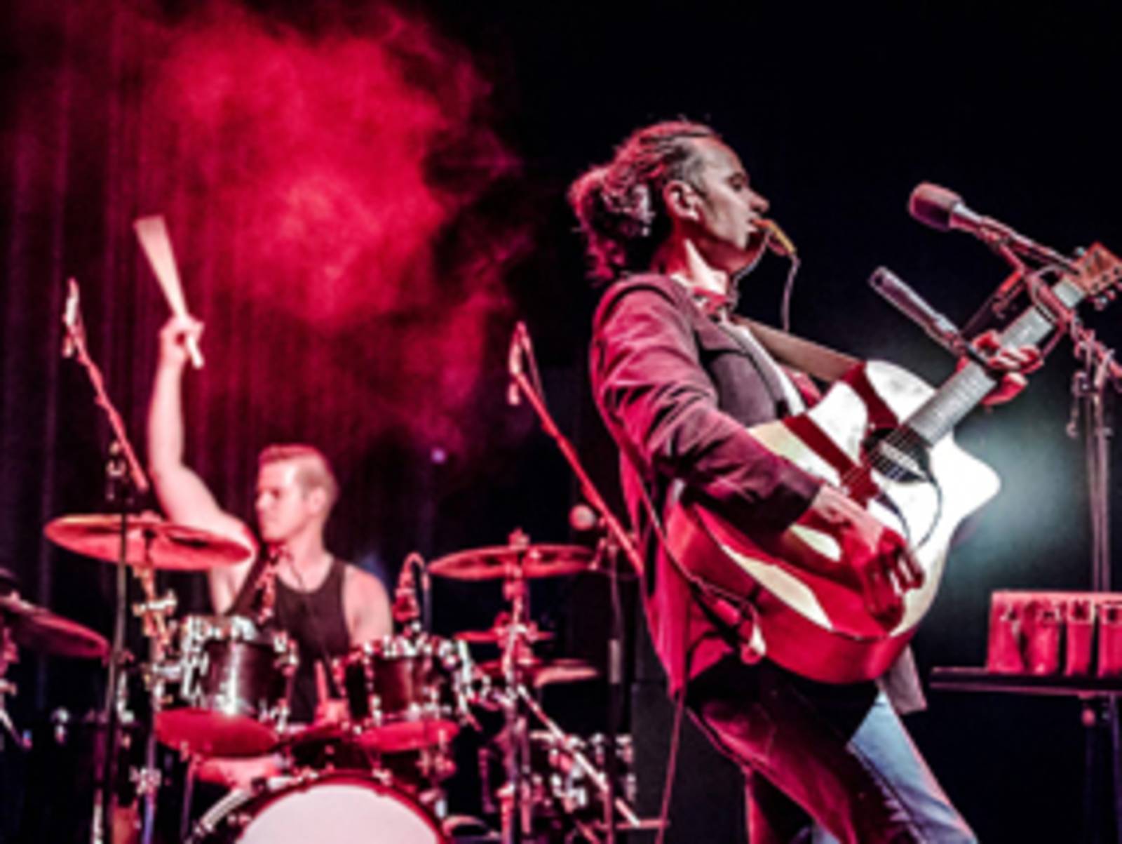 Auftritt einer Band