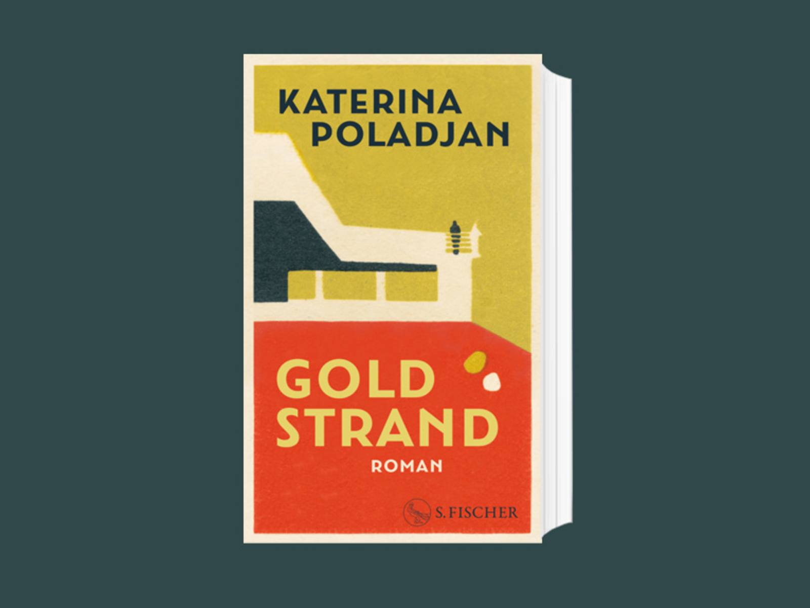 Das Cover zum Buch „Goldstrand“ von Katerina Poladjan