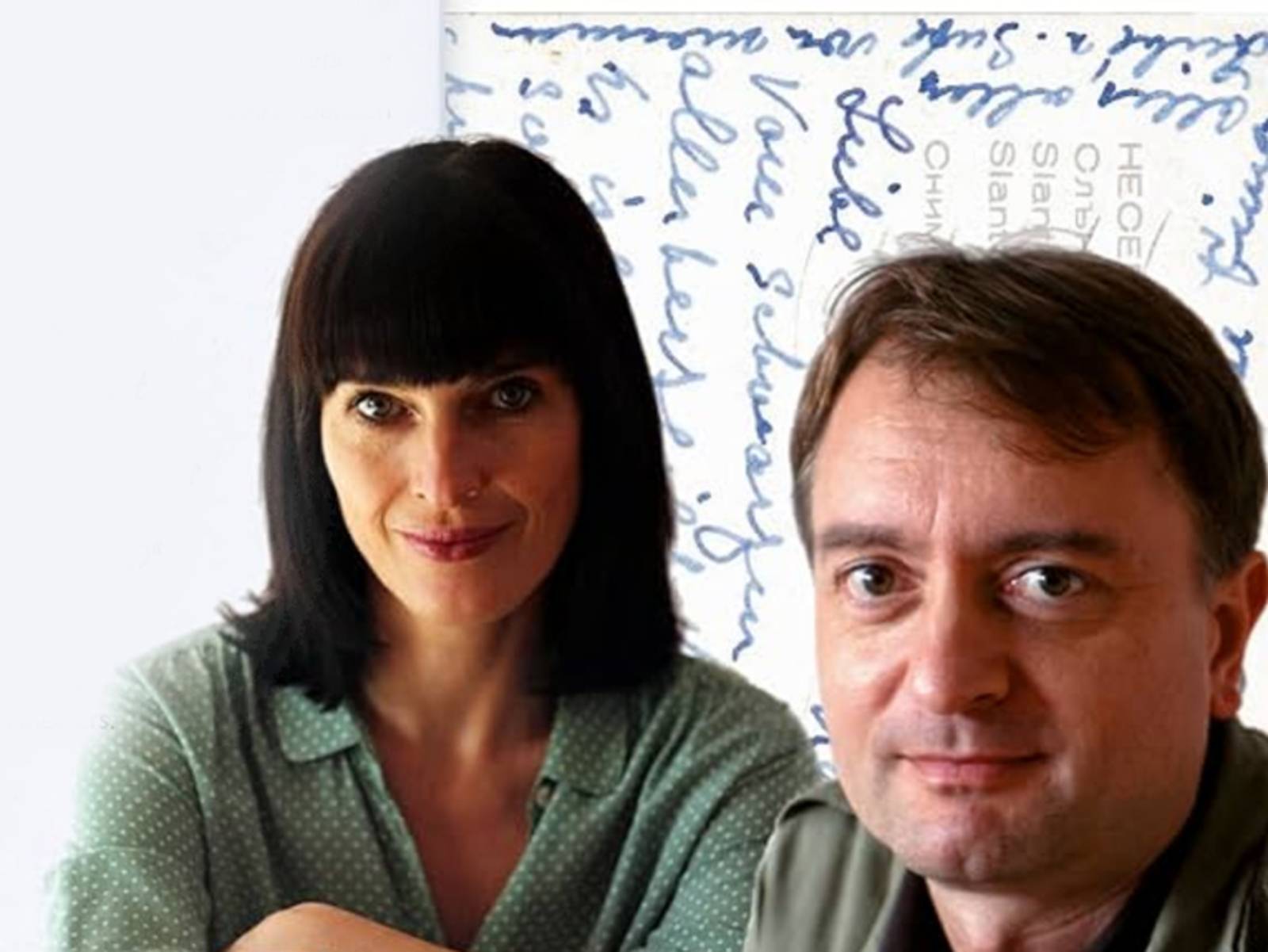 Synchronsprecherin Gisa Bergmann und Autor Georg Keim