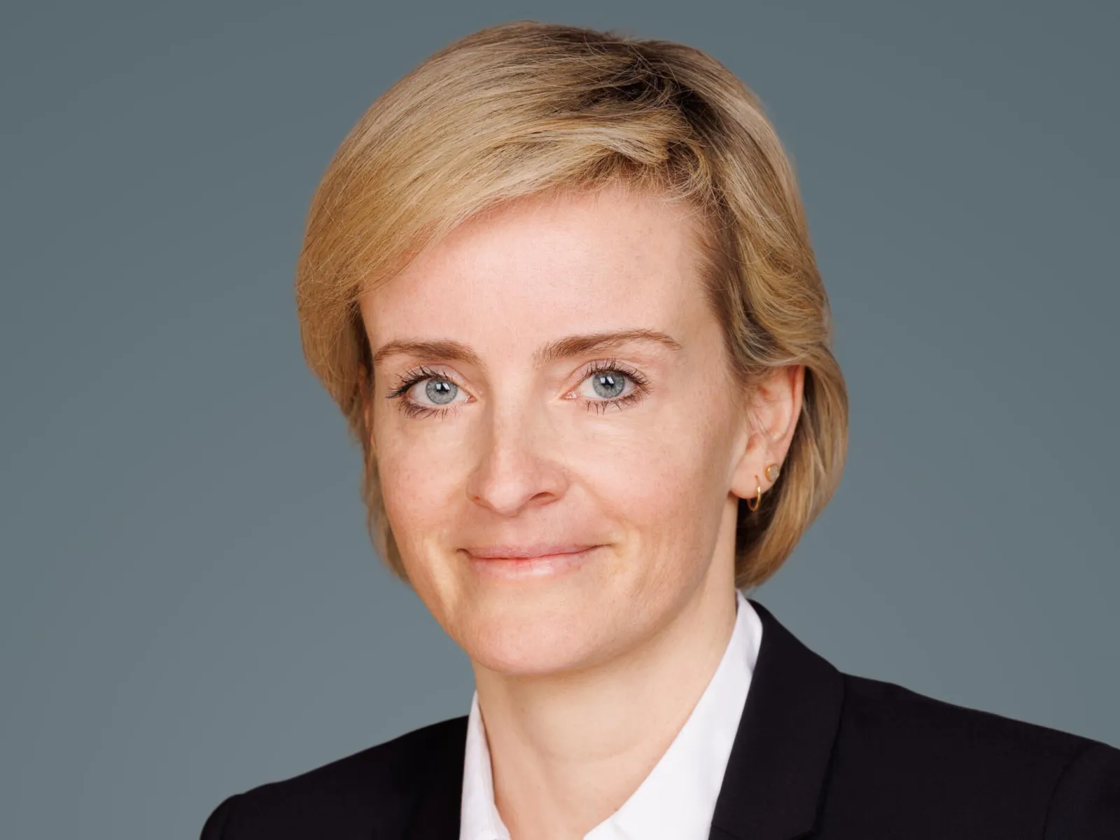 Eine Frau.