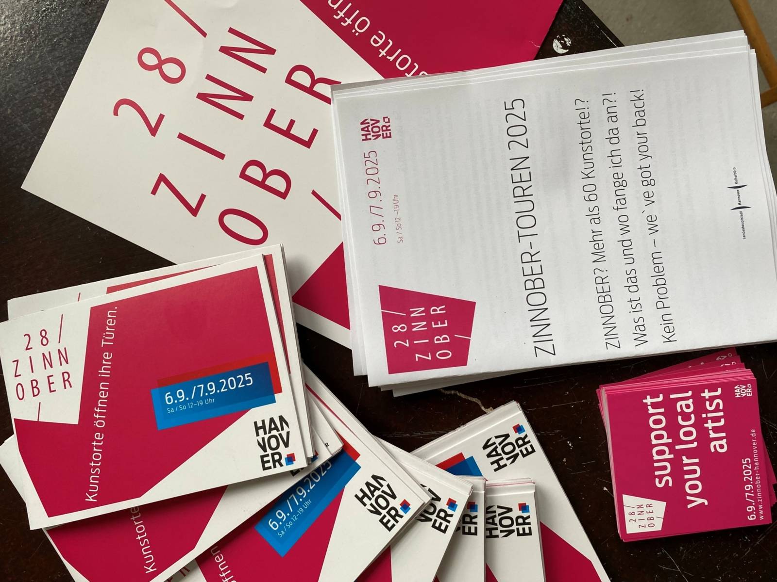 Die ZINNOBER-Touren zum Download.