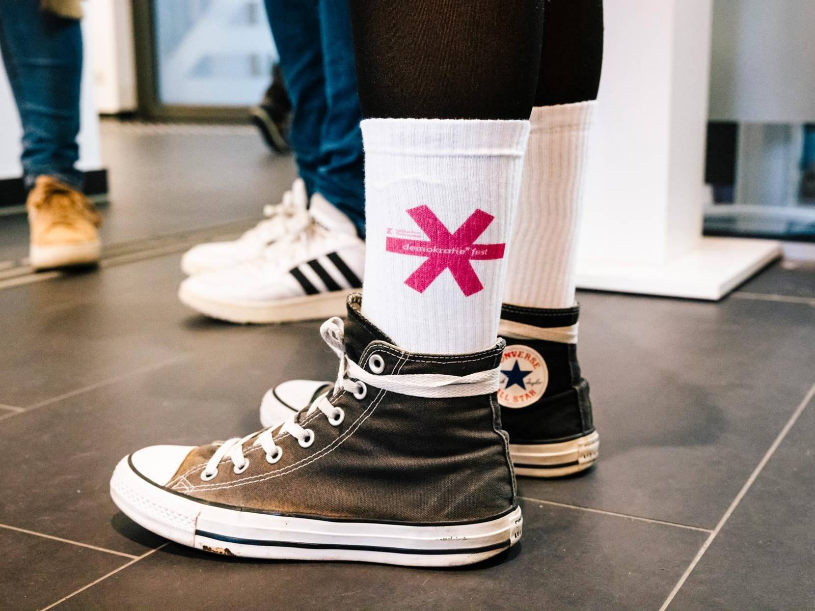 Impression unseres Demokratie*festes 2026