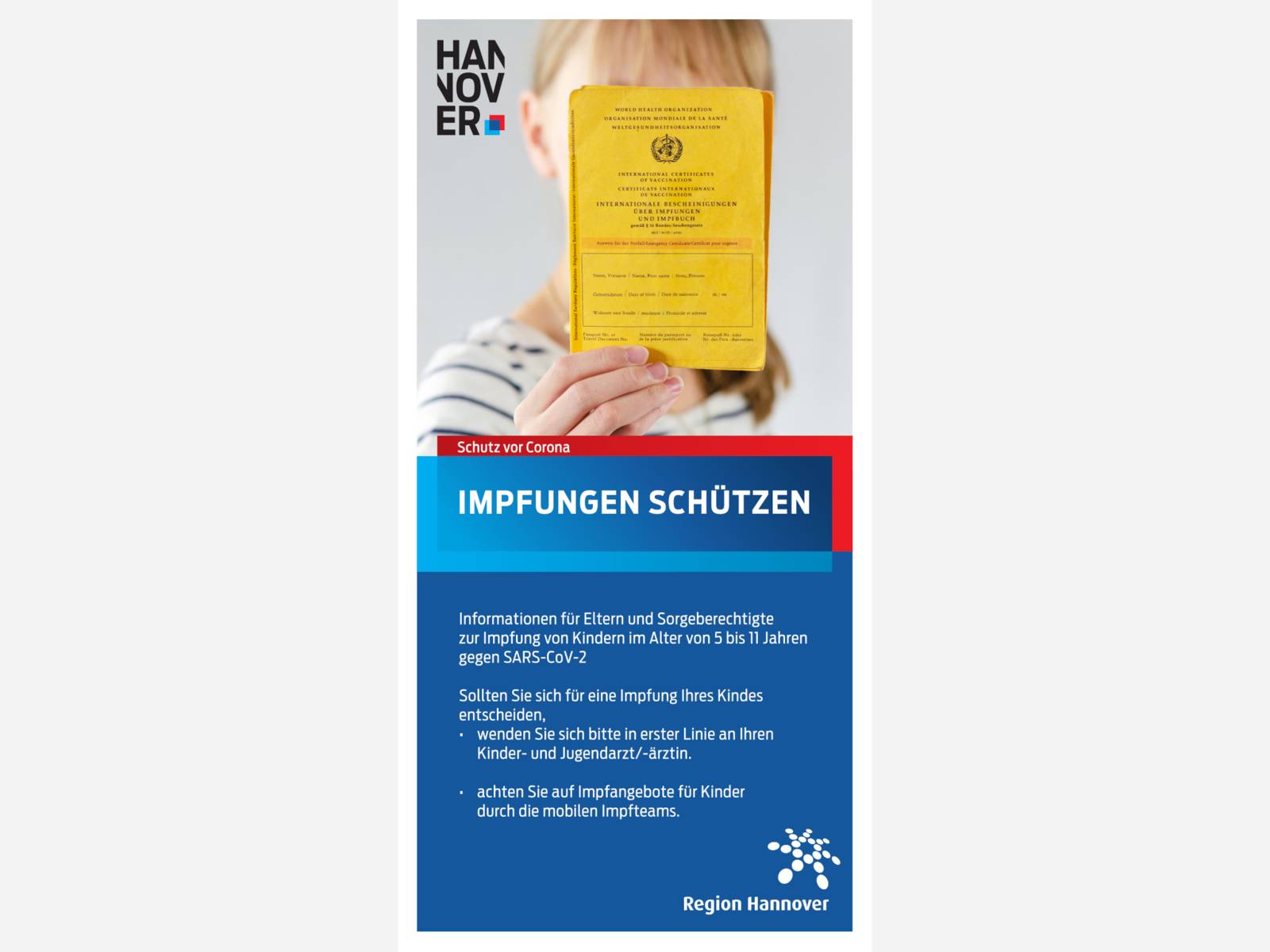 Titel einer Broschüre