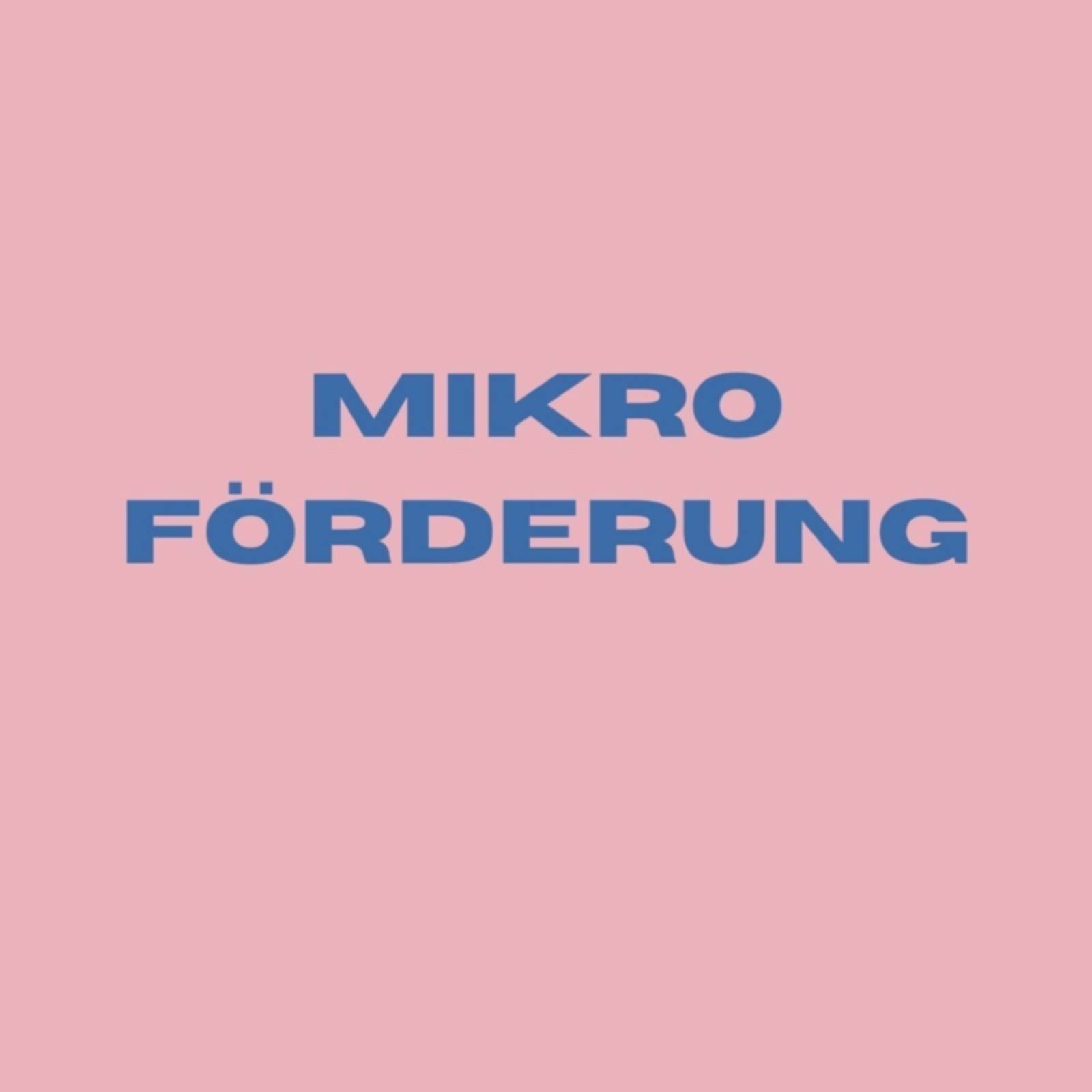 Mikroförderung Förderung Kulturbüro Kultur
