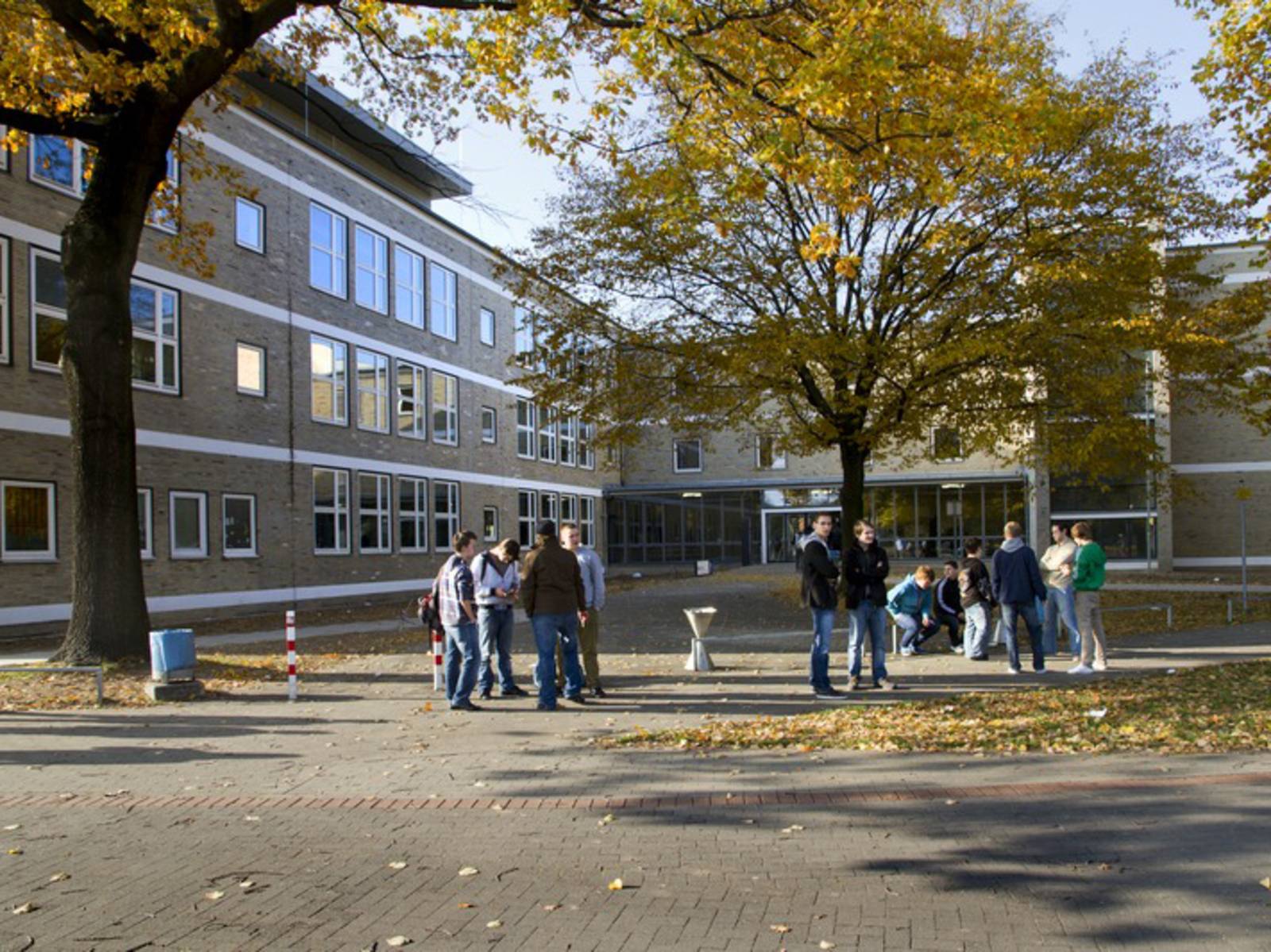 Das Schulgebäude der Berufsbildende Schule Metalltechnik-Elektrotechnik.