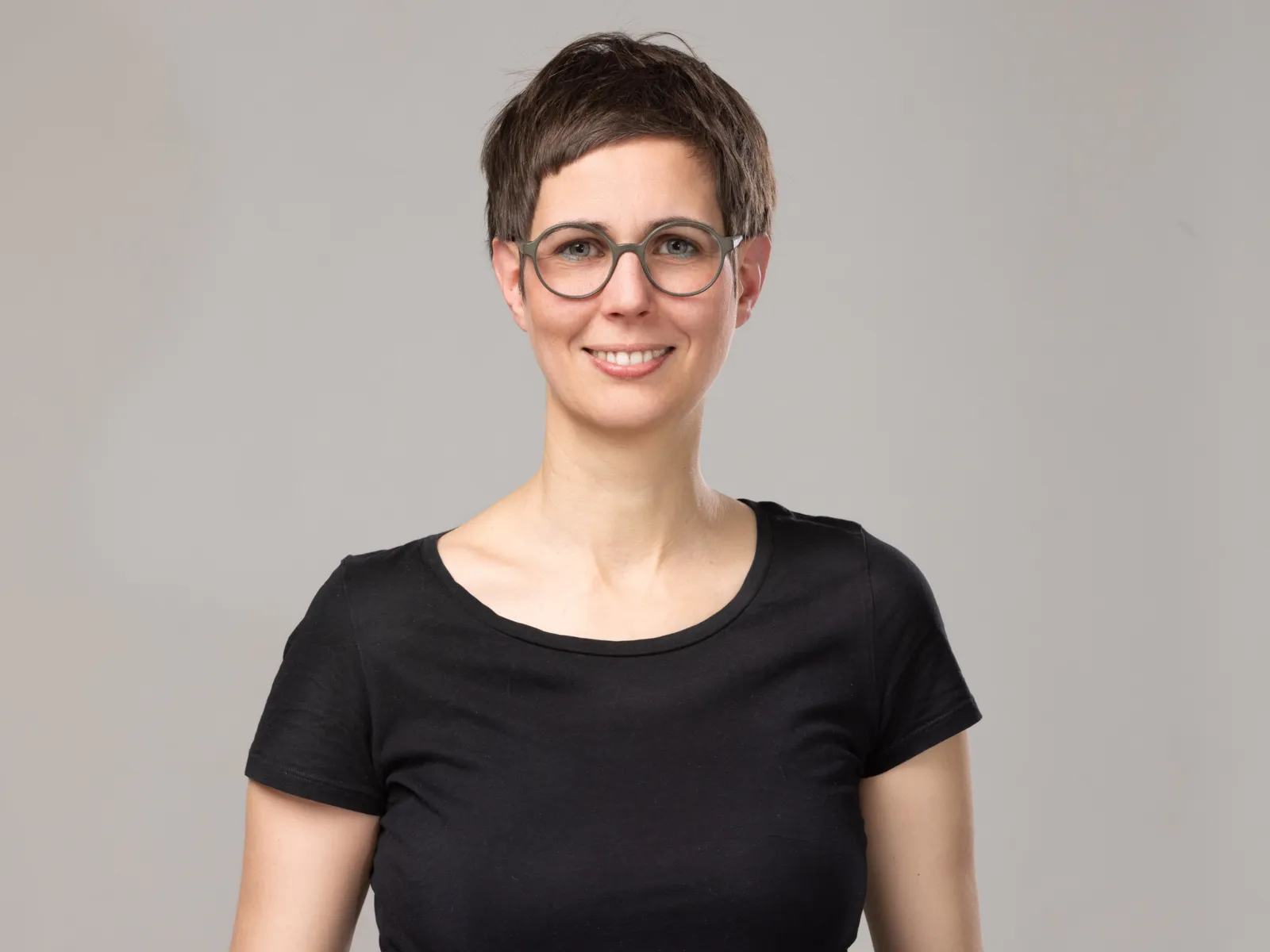 Eine Person im Porträt.