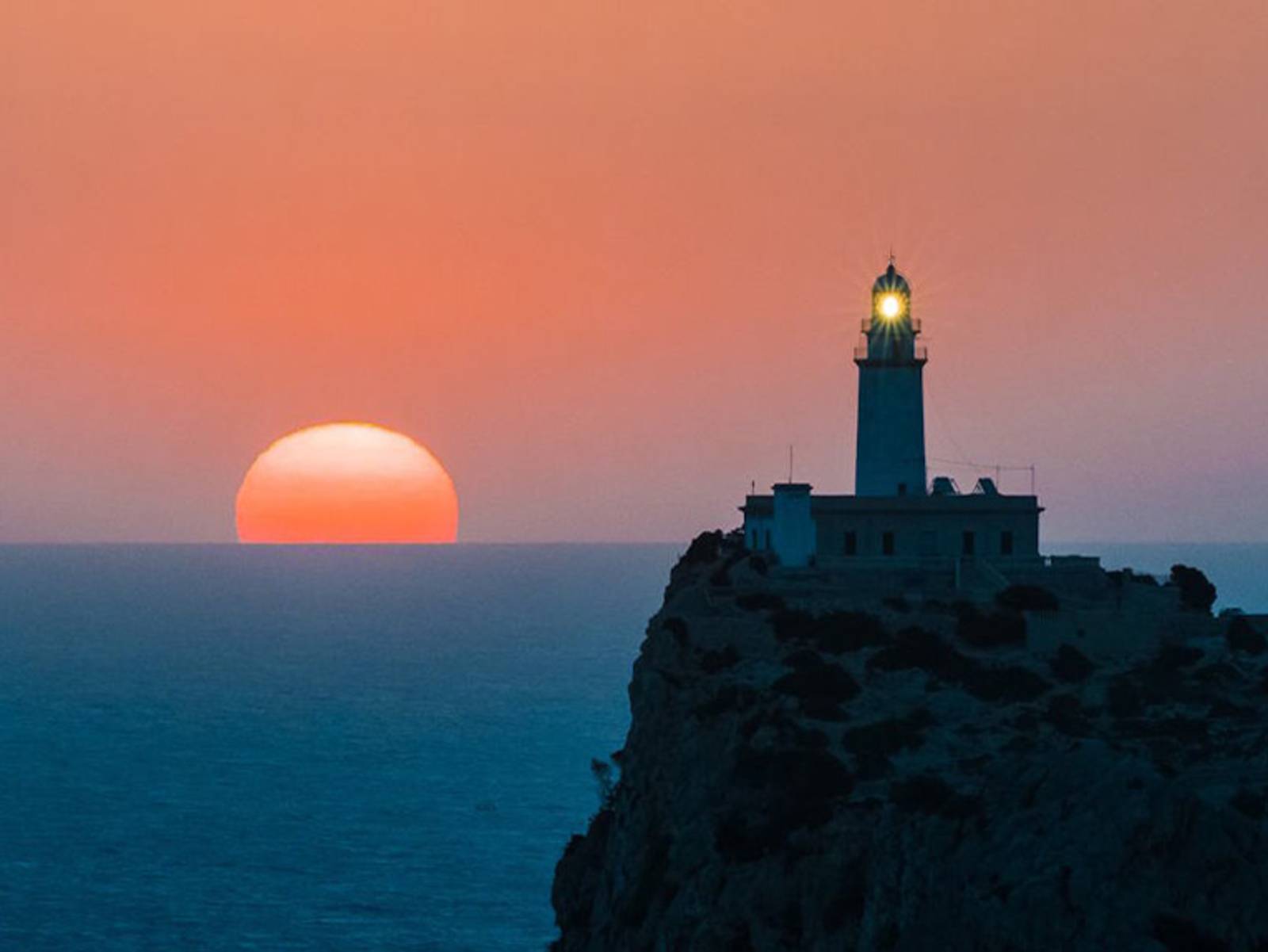 Leuchtturm Faro de Formentor in Mallorca