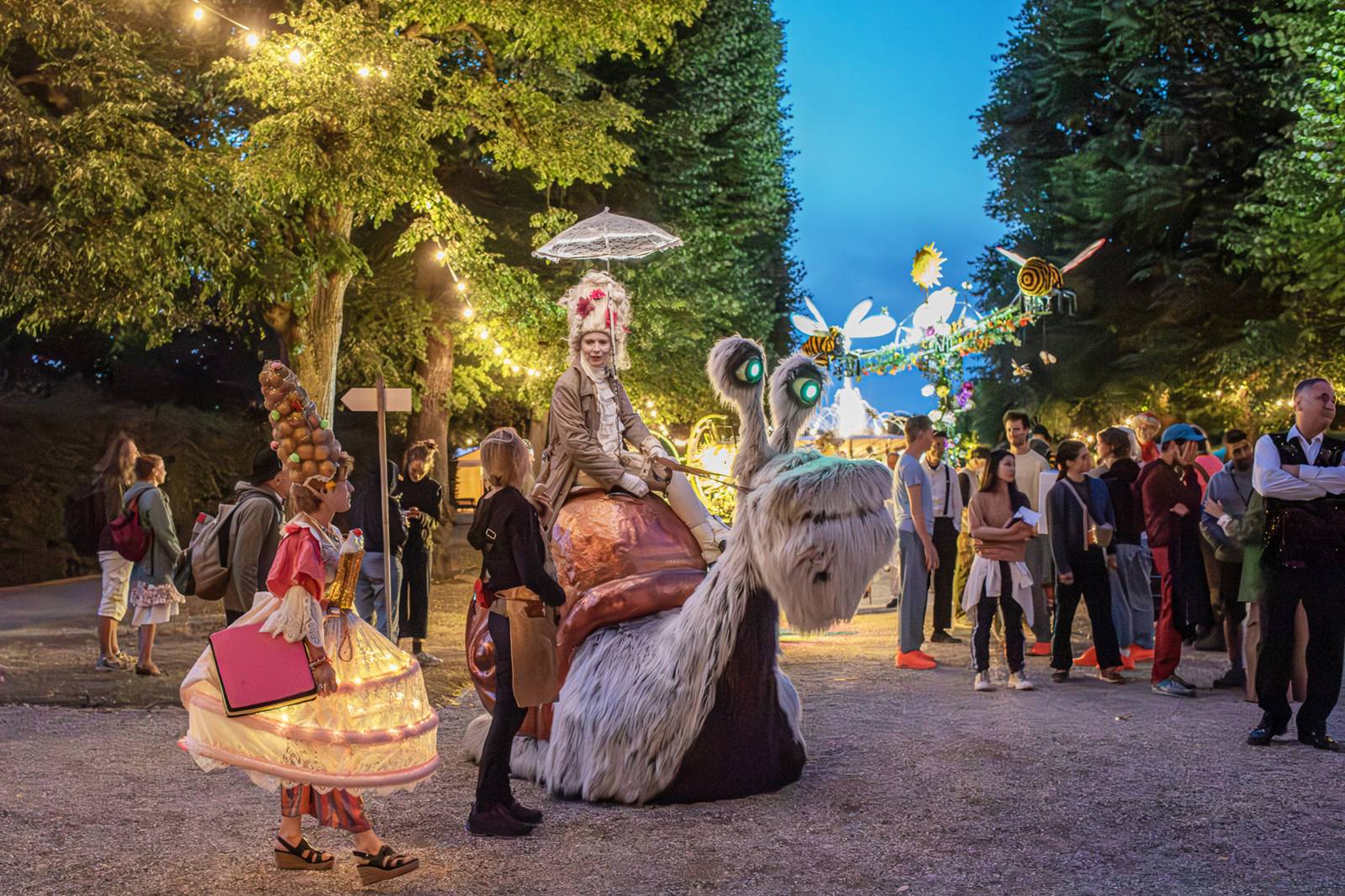 Das Kleine Fest im Großen Garten: Künstler beim Auftritt im Großen Garten 2025