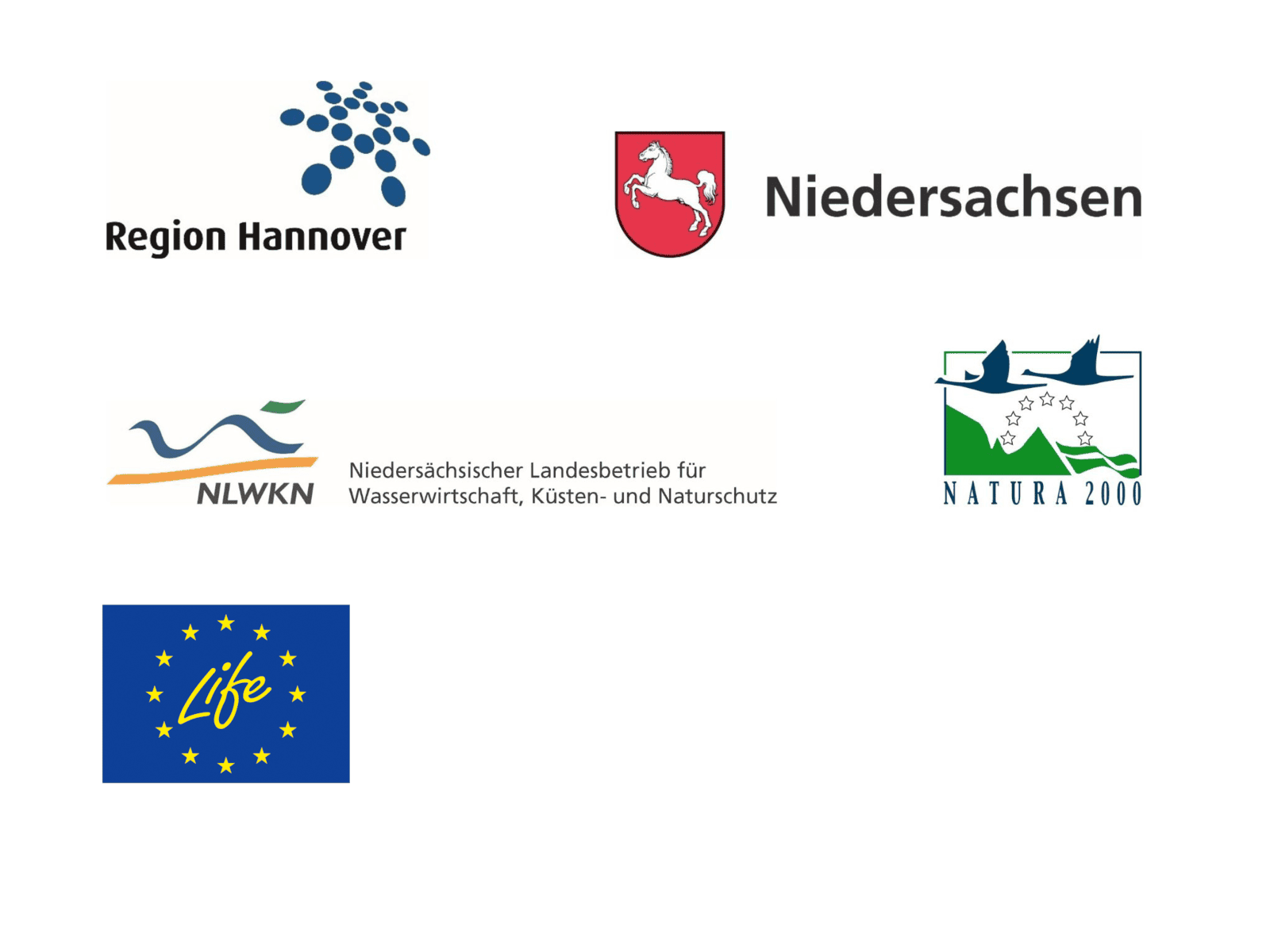 Vier Projektlogos