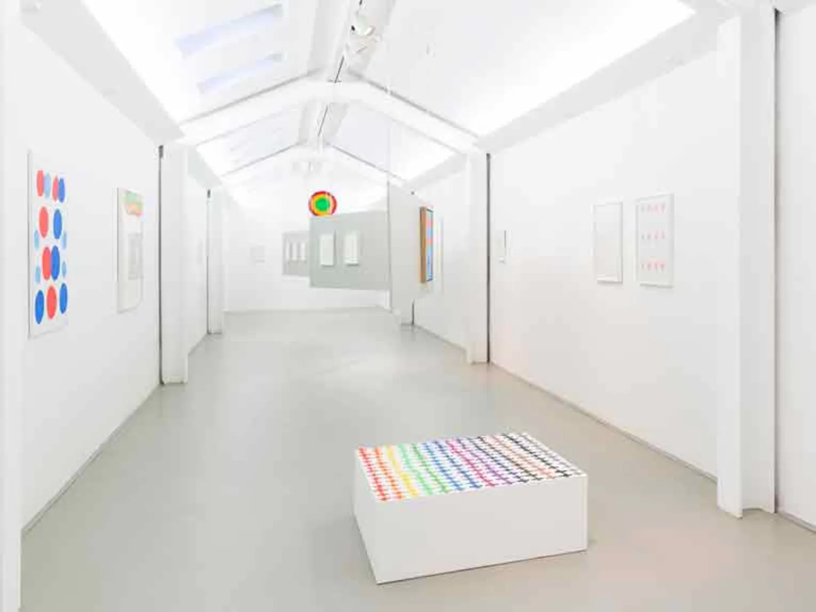 Der Ausstellungsraum im Kunstverein Langenhagen