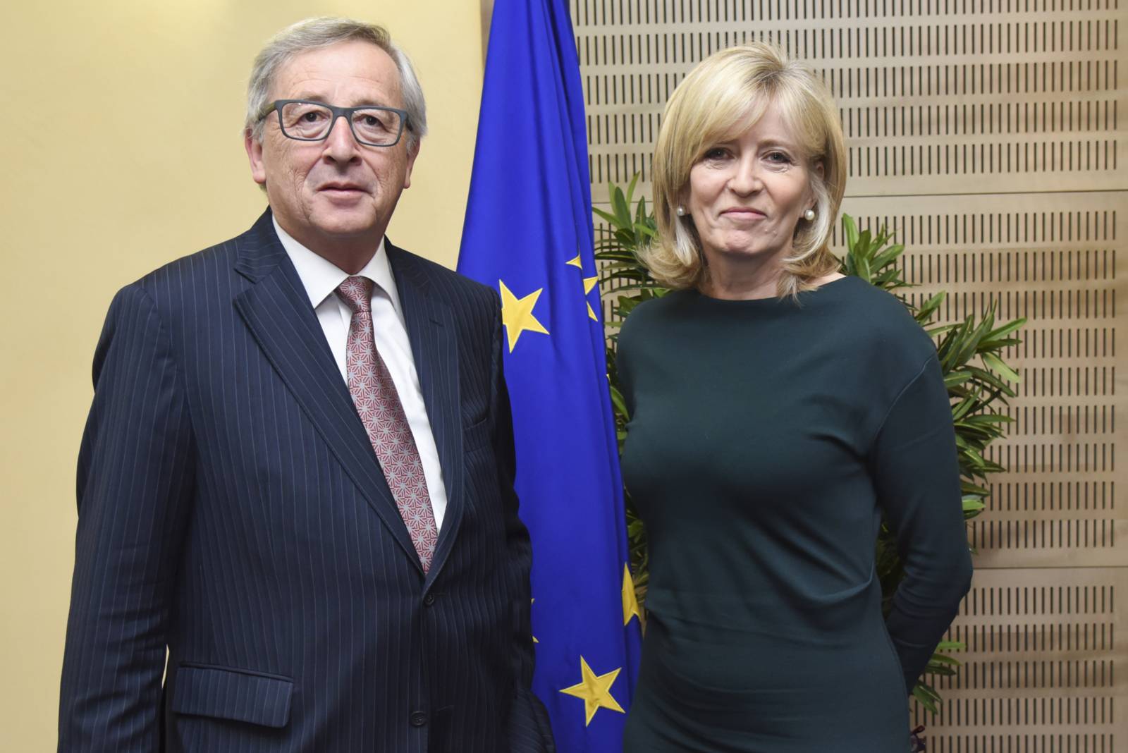 Emily O'Reilly und Jean-Claude Juncker