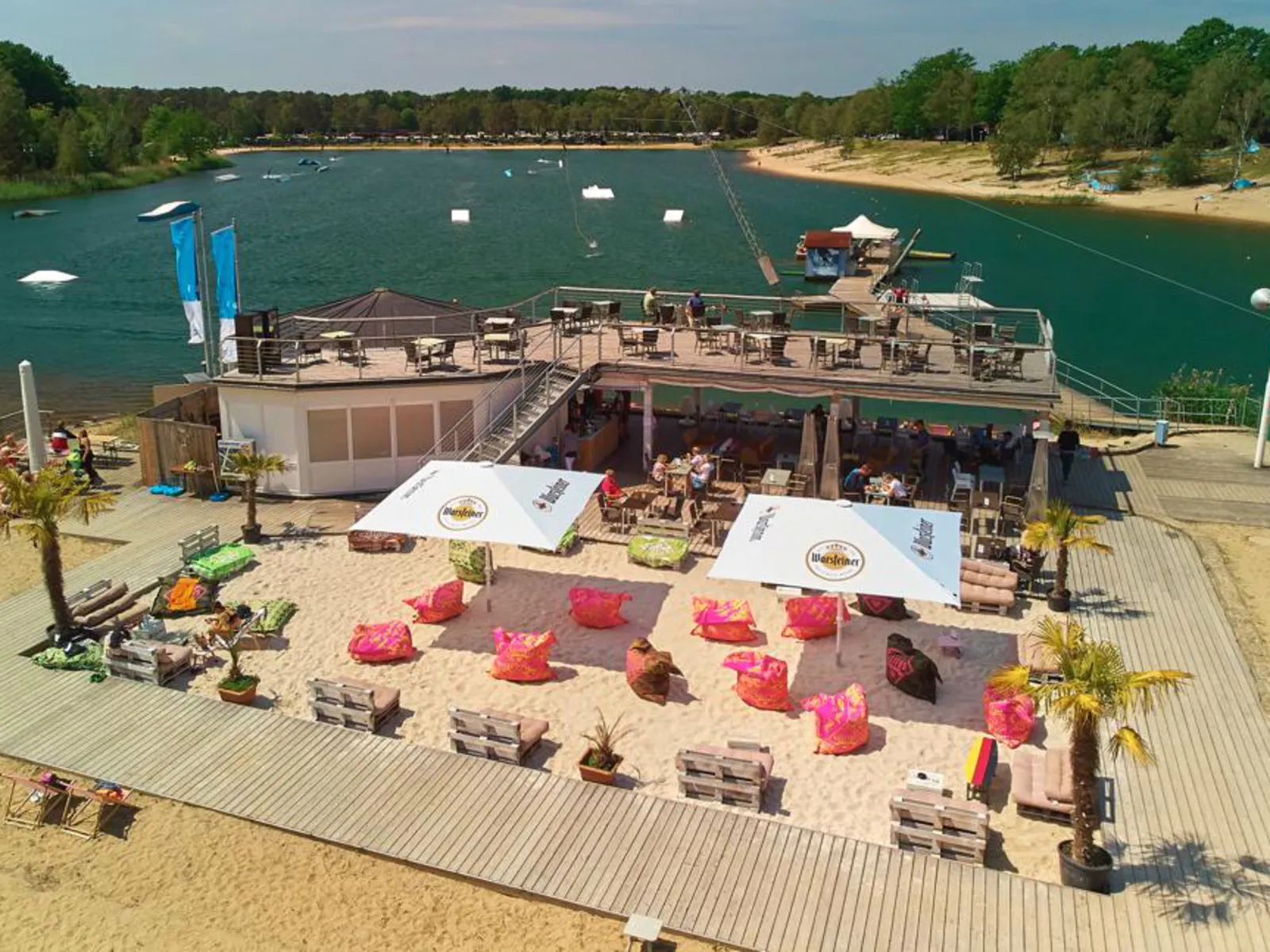 Beachbar Blauer See