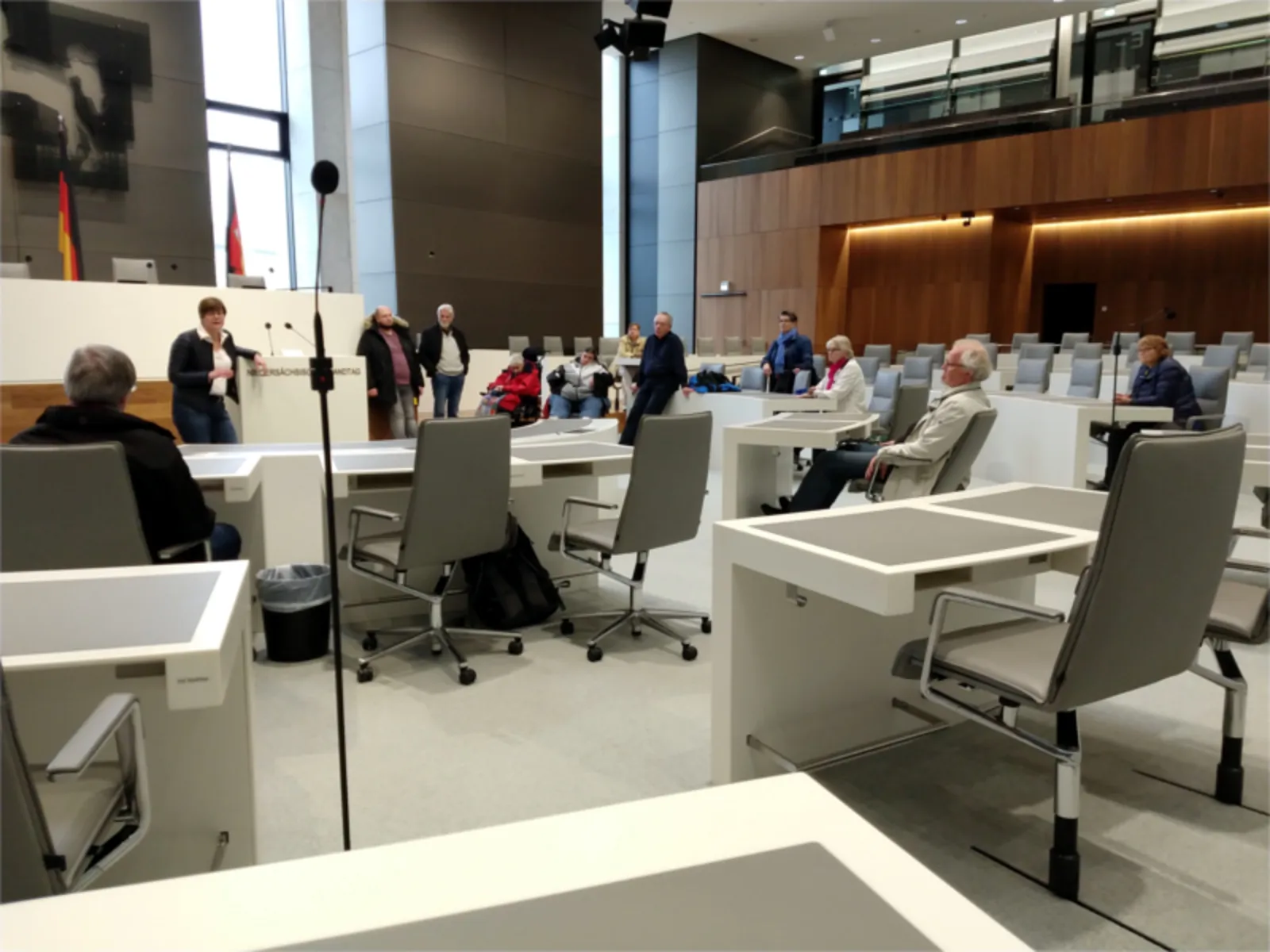 Besuch des Runden Tisch Inklusion im Nds. Landtag.